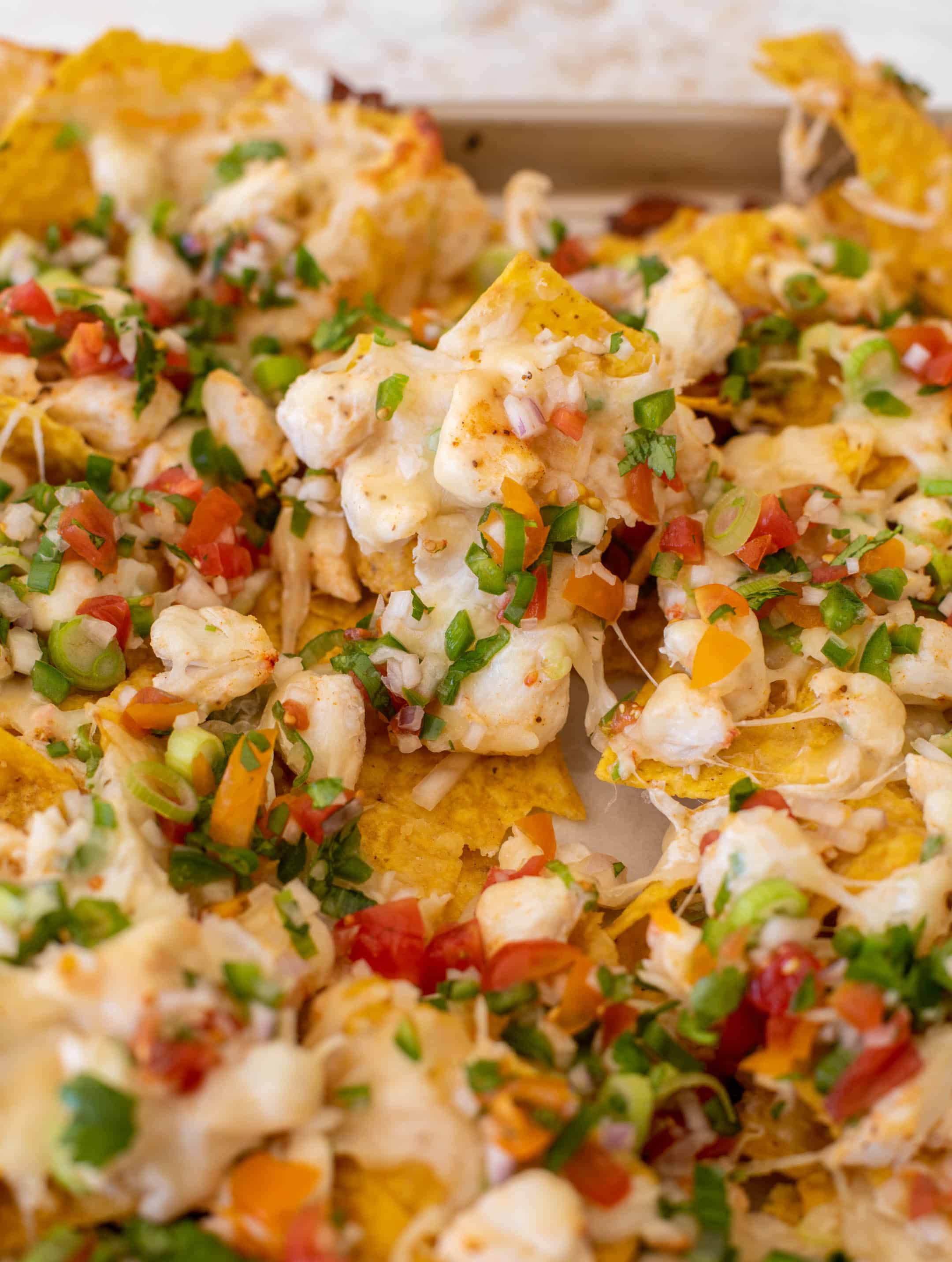 summer crab nachos