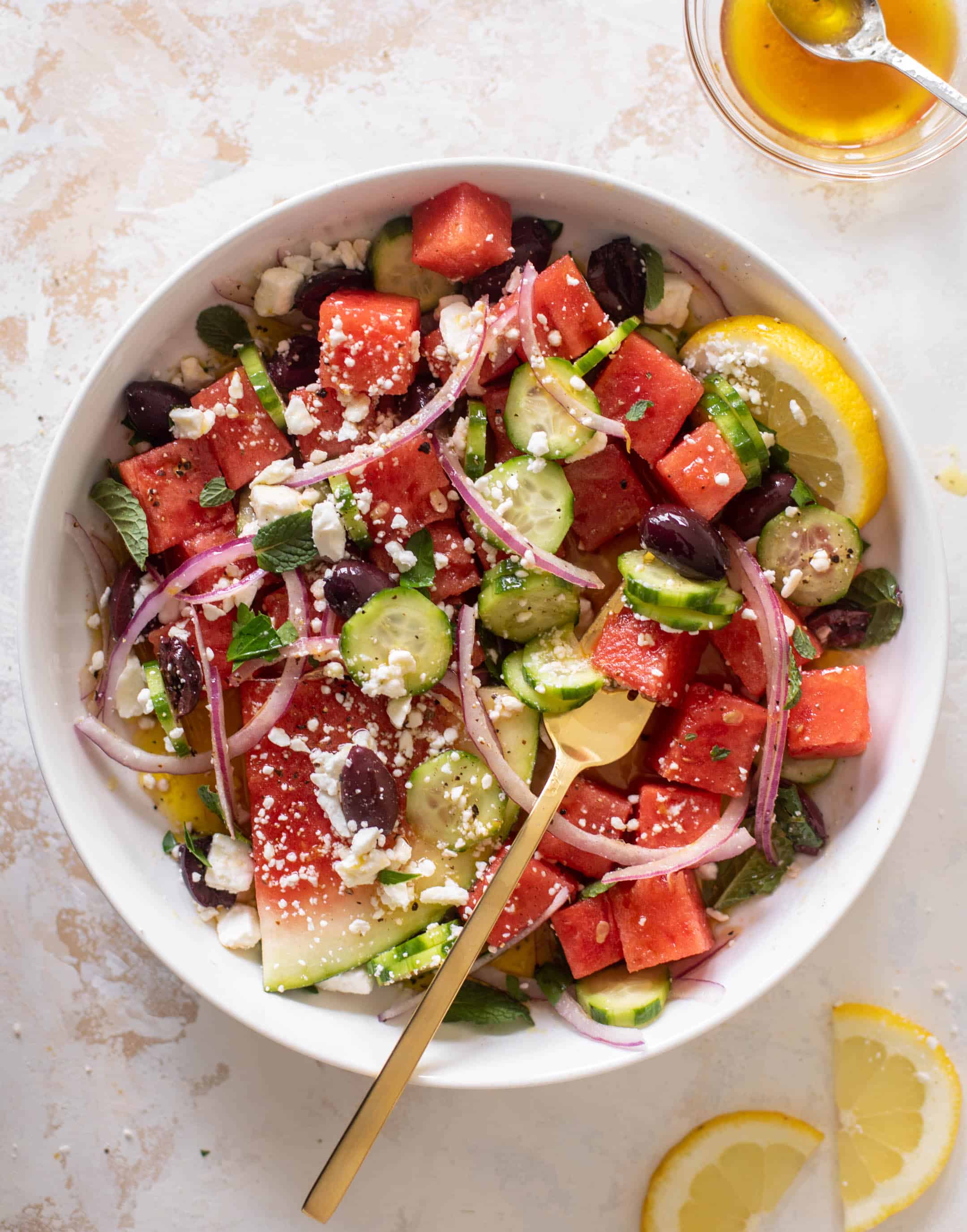 watermelon greek salad