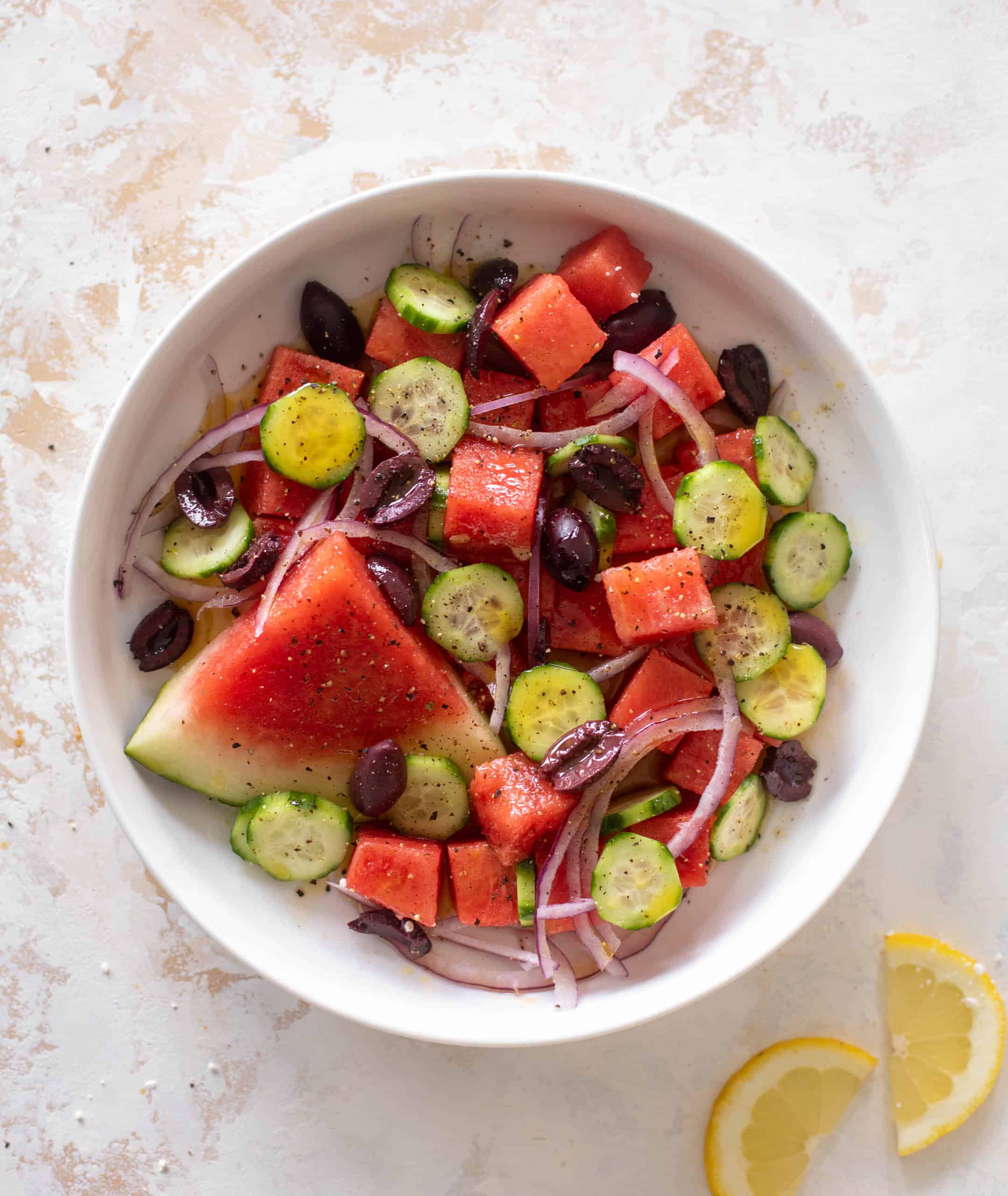 watermelon greek salad