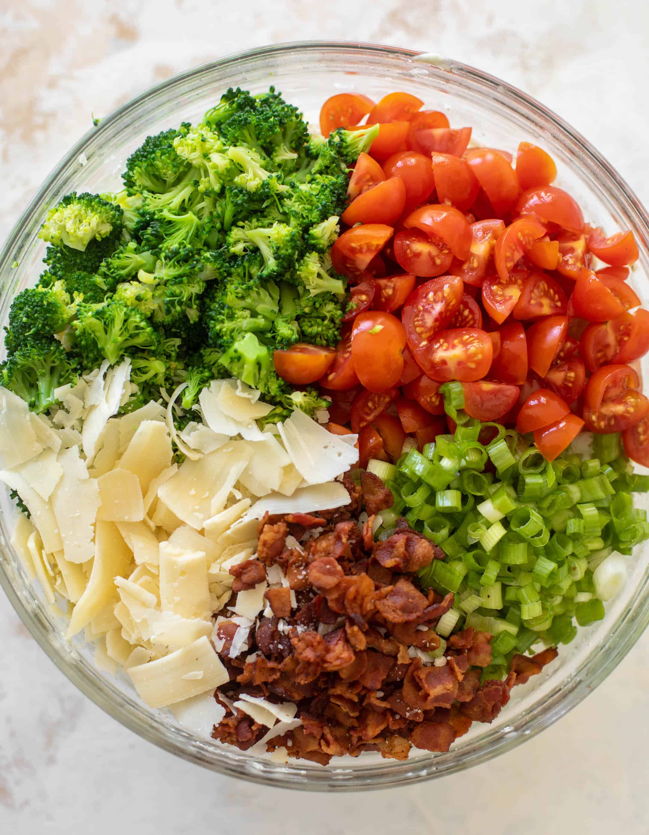 broccoli BLT pasta salad