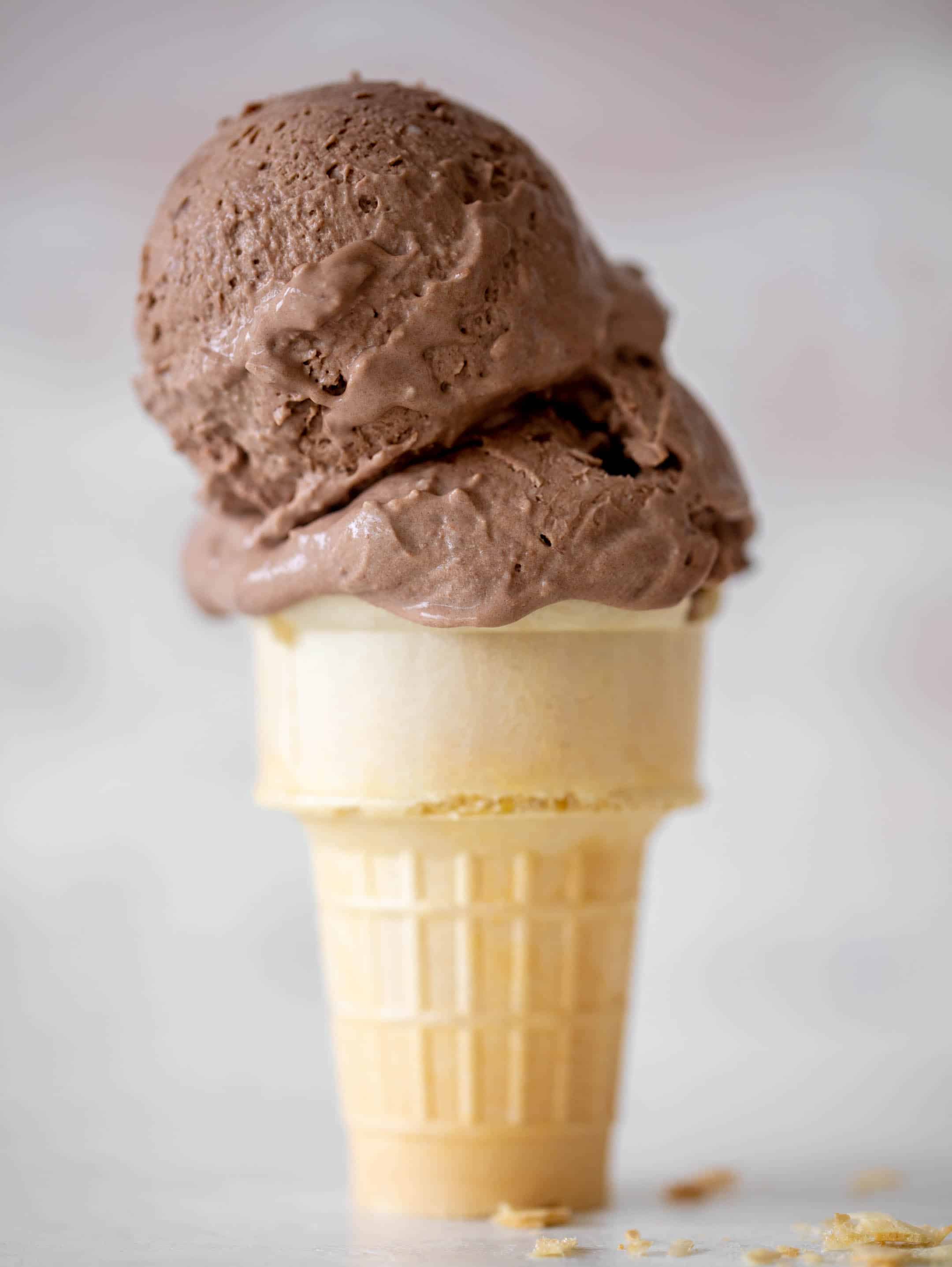 chocolate ricotta ice cream
