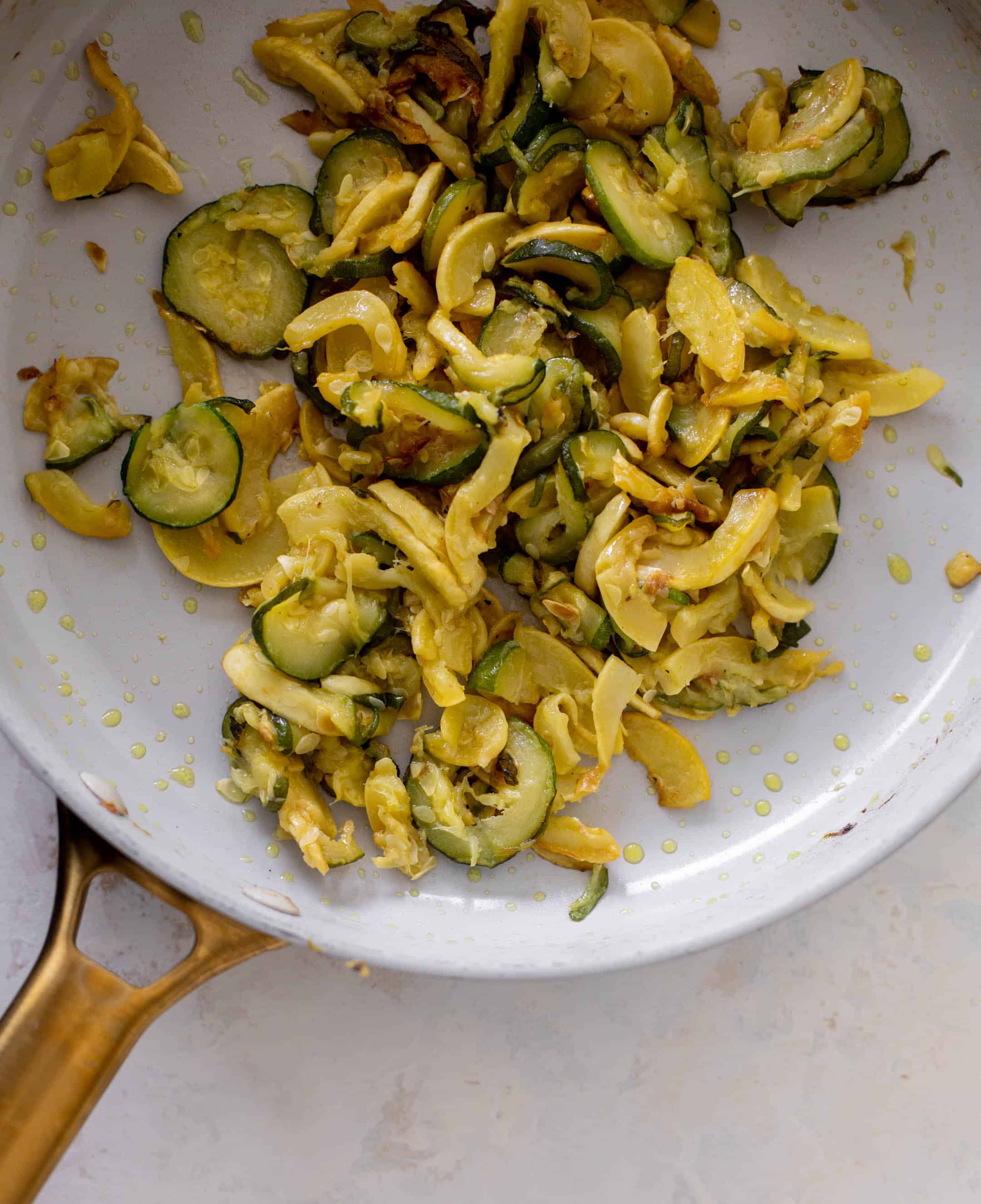 summer squash couscous salad