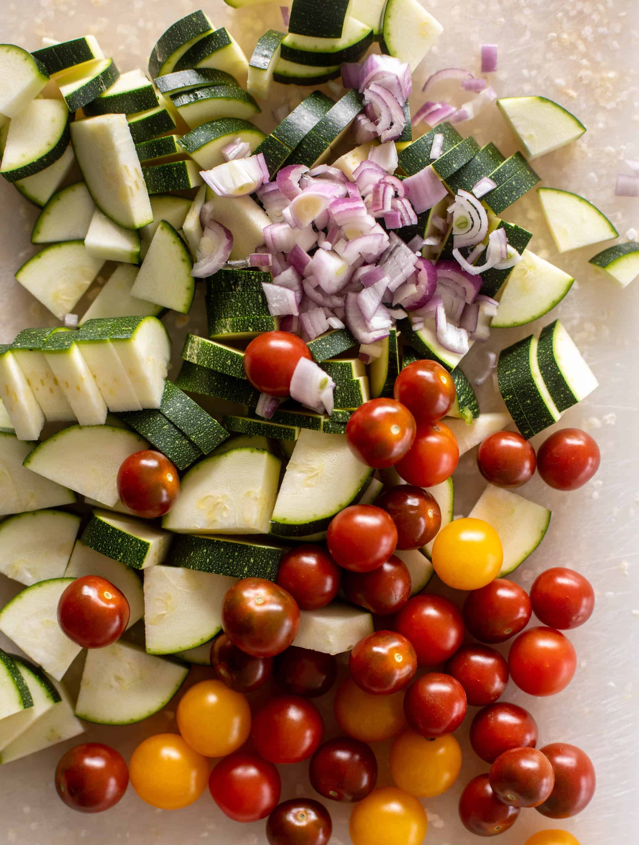 summer garden skillet gnocchi
