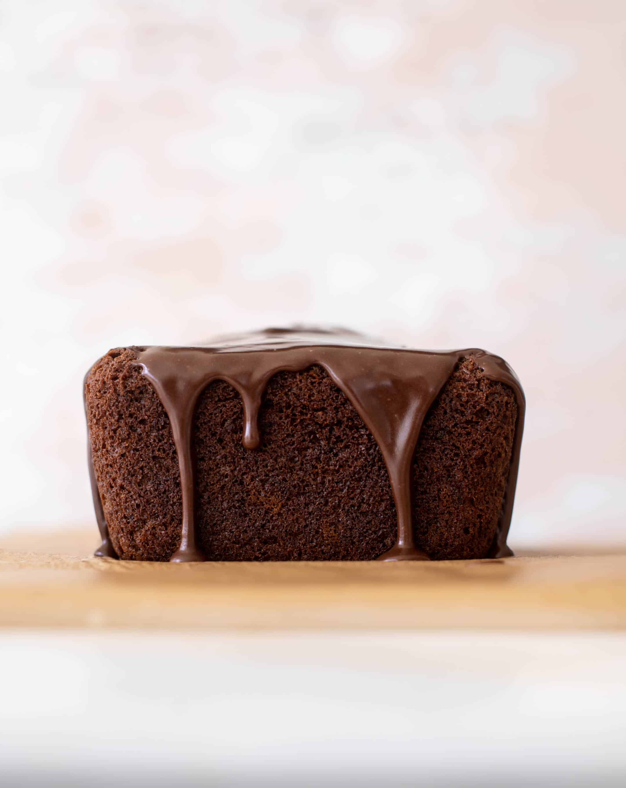 chocolate glazed banana bread