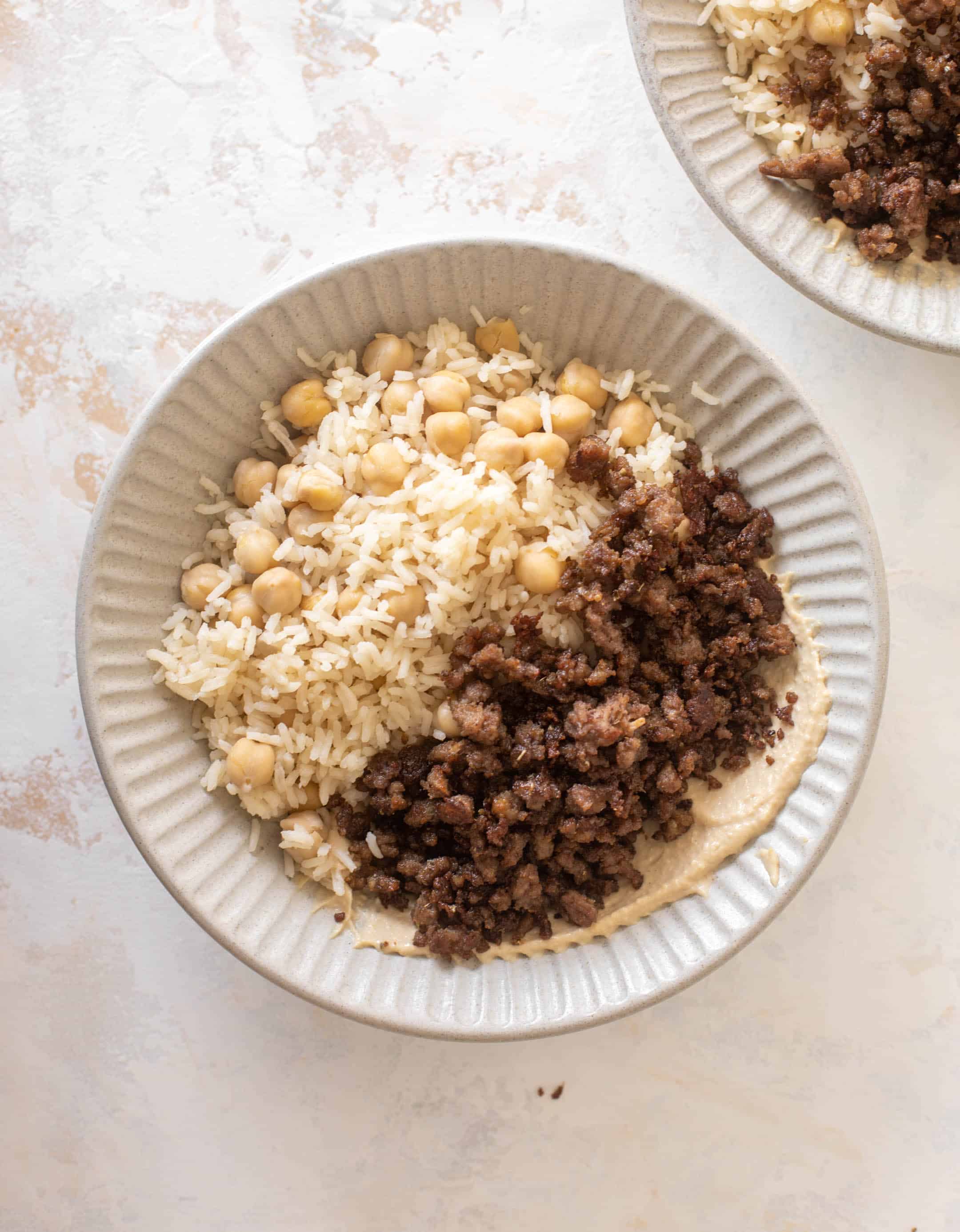 mediterranean beef bowls