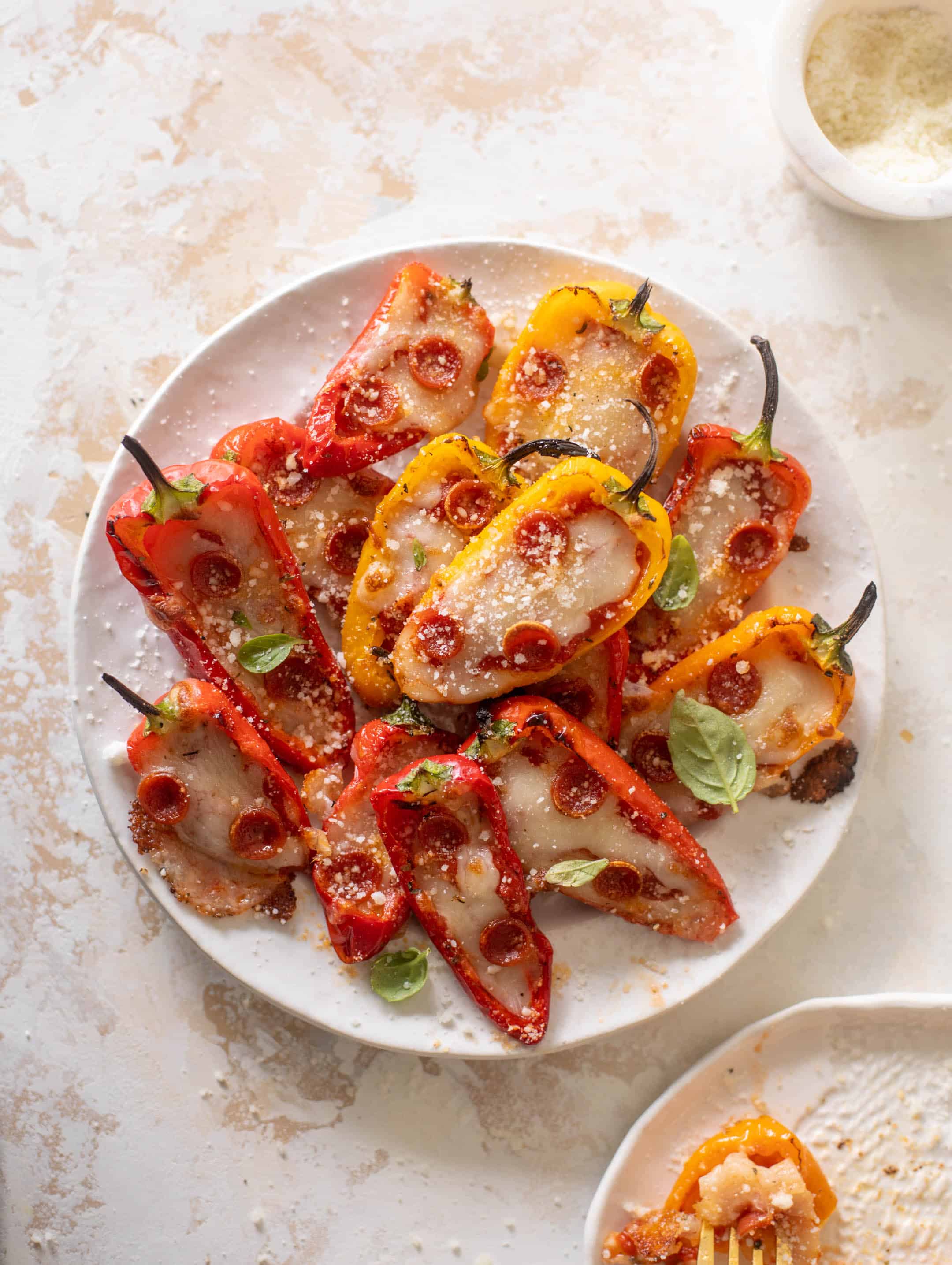 game day pizza pepper poppers