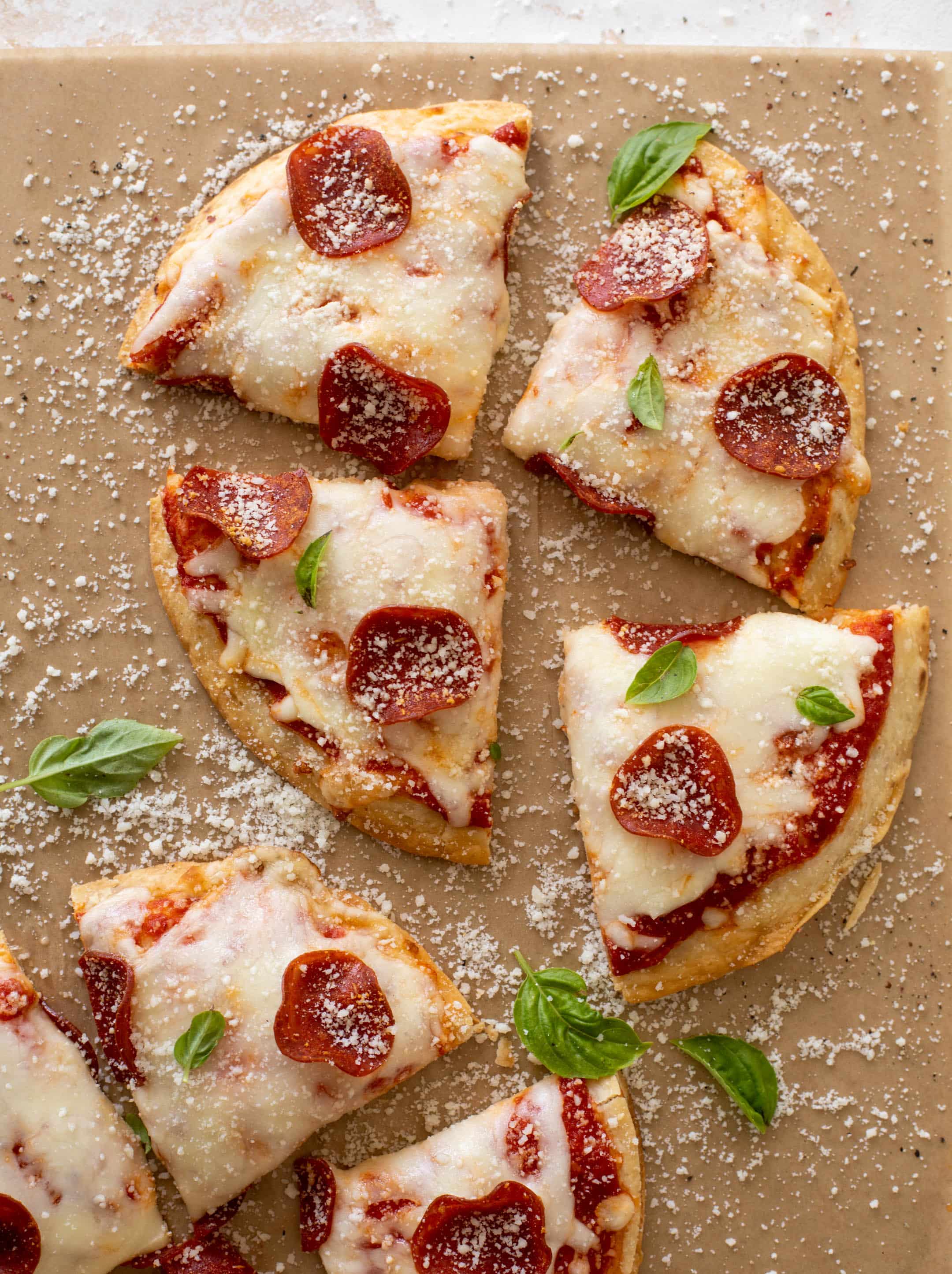 baked pizza chicken quesadillas