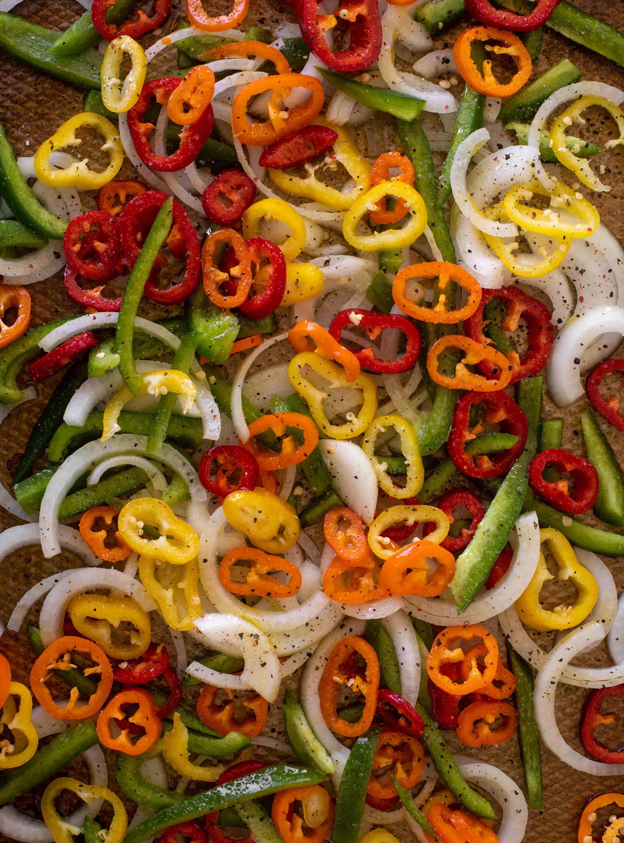 sheet pan smoked sausage tortellini and vegetables