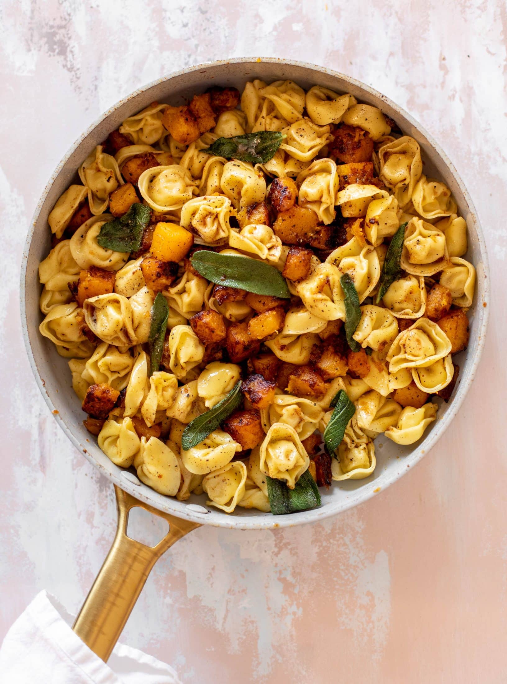 butternut squash tortellini skillet