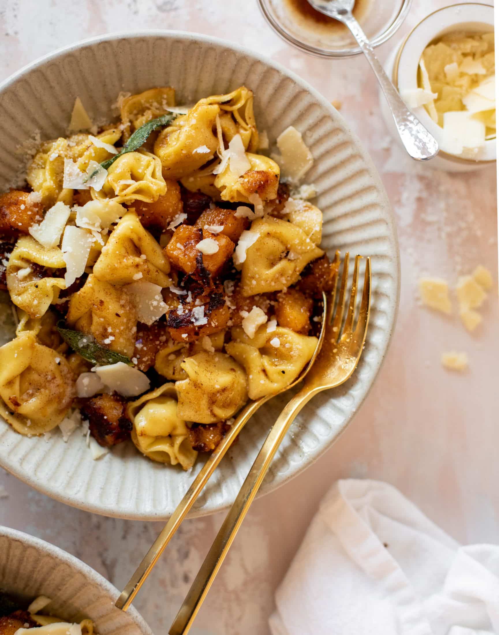 butternut squash tortellini skillet