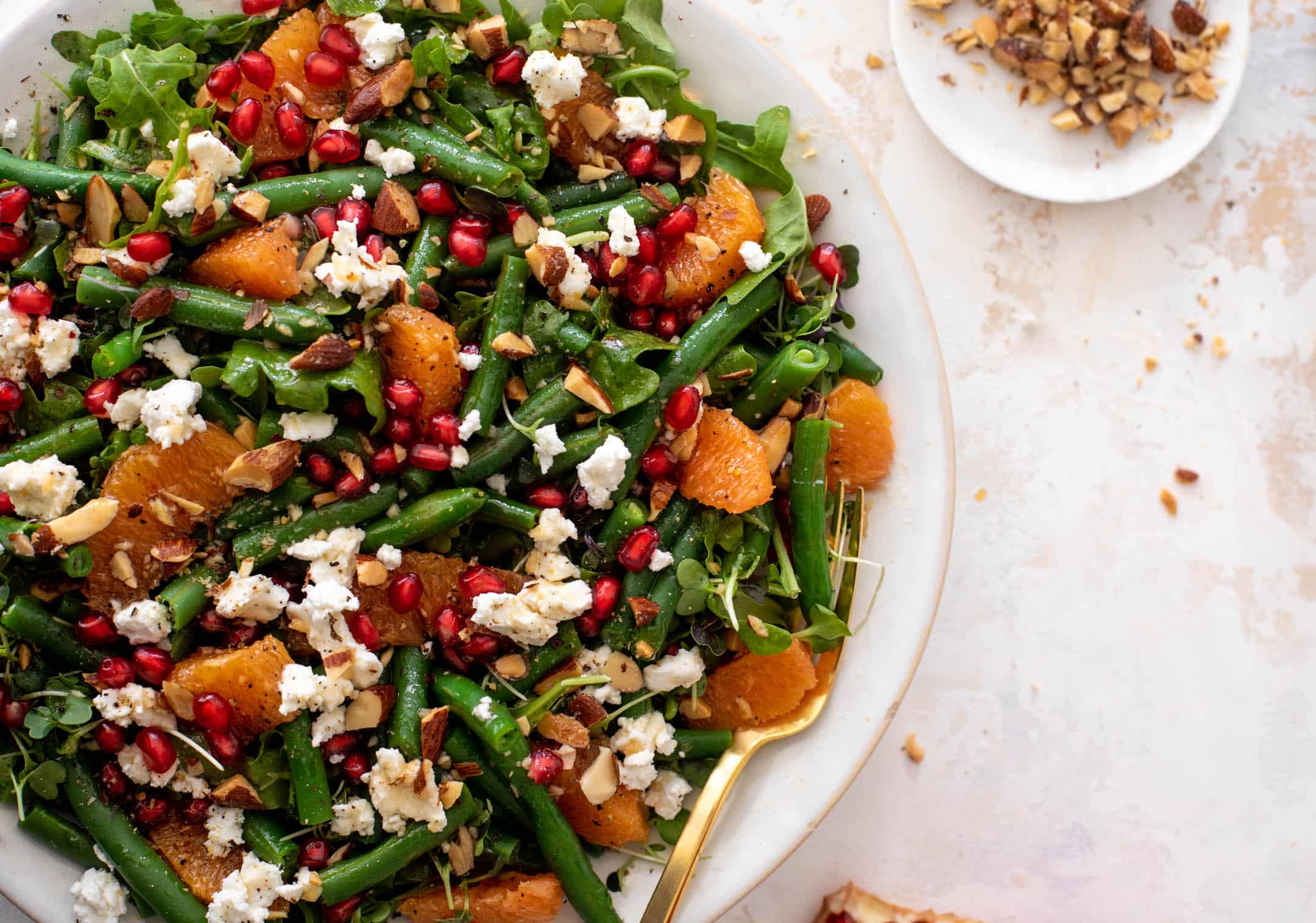 christmas green bean salad