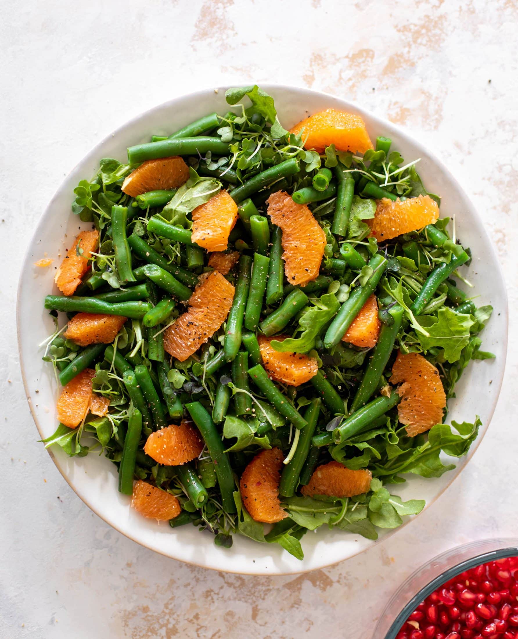 christmas green bean salad