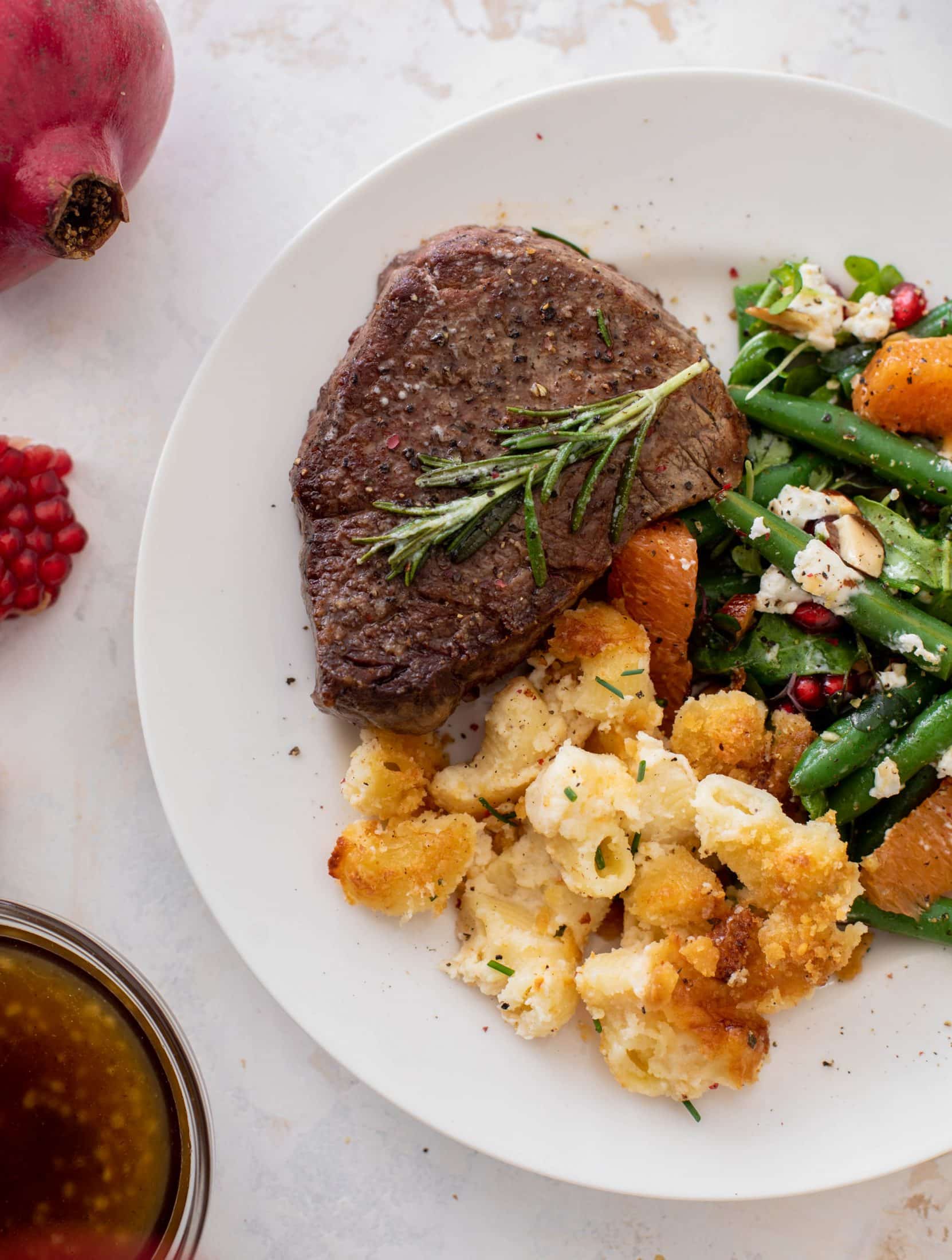 rosemary butter steaks