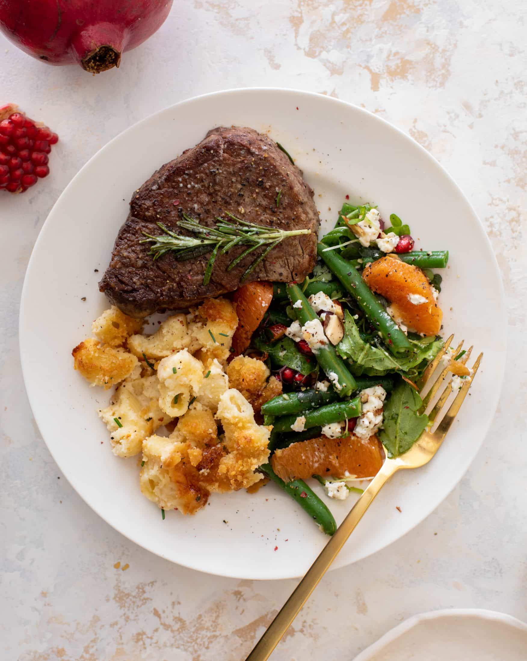 rosemary butter steaks