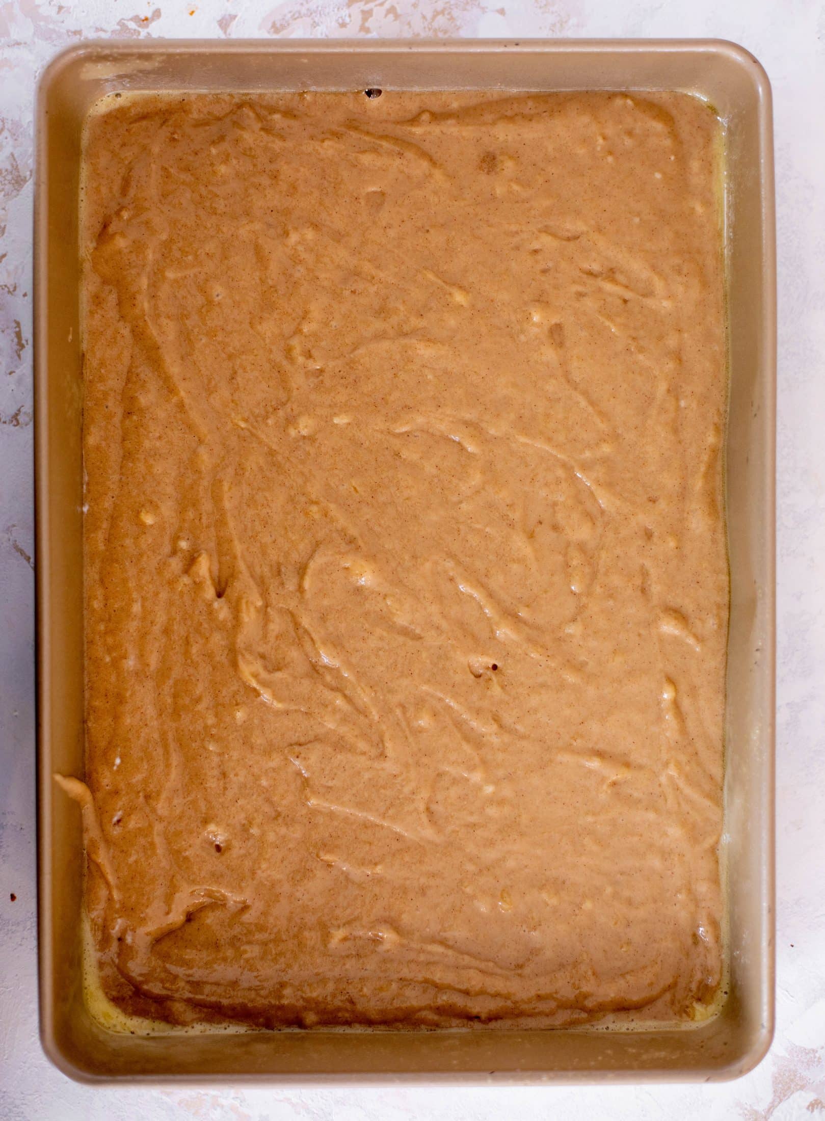 banana cake with chocolate peanut butter frosting
