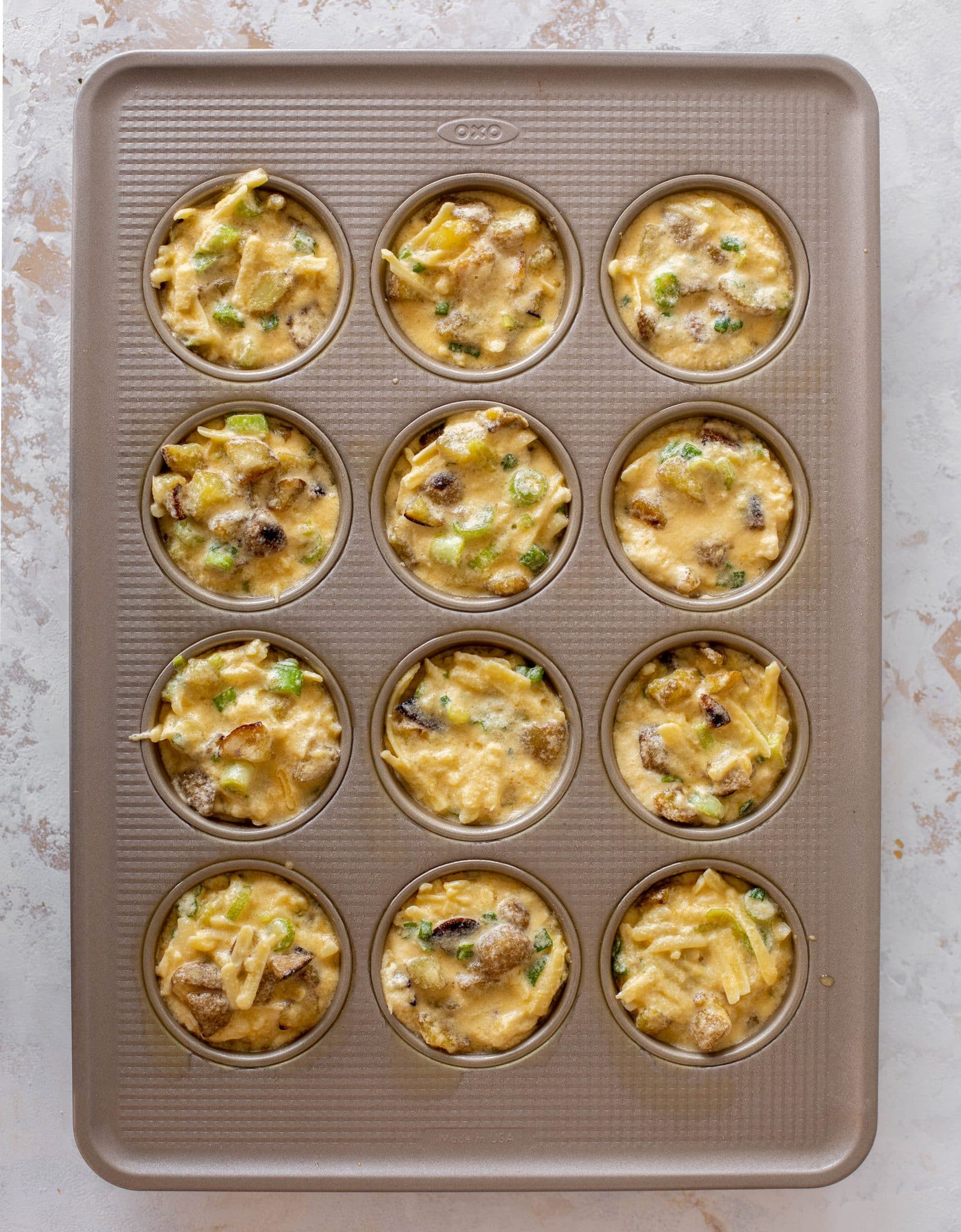 potato and egg souffle bites
