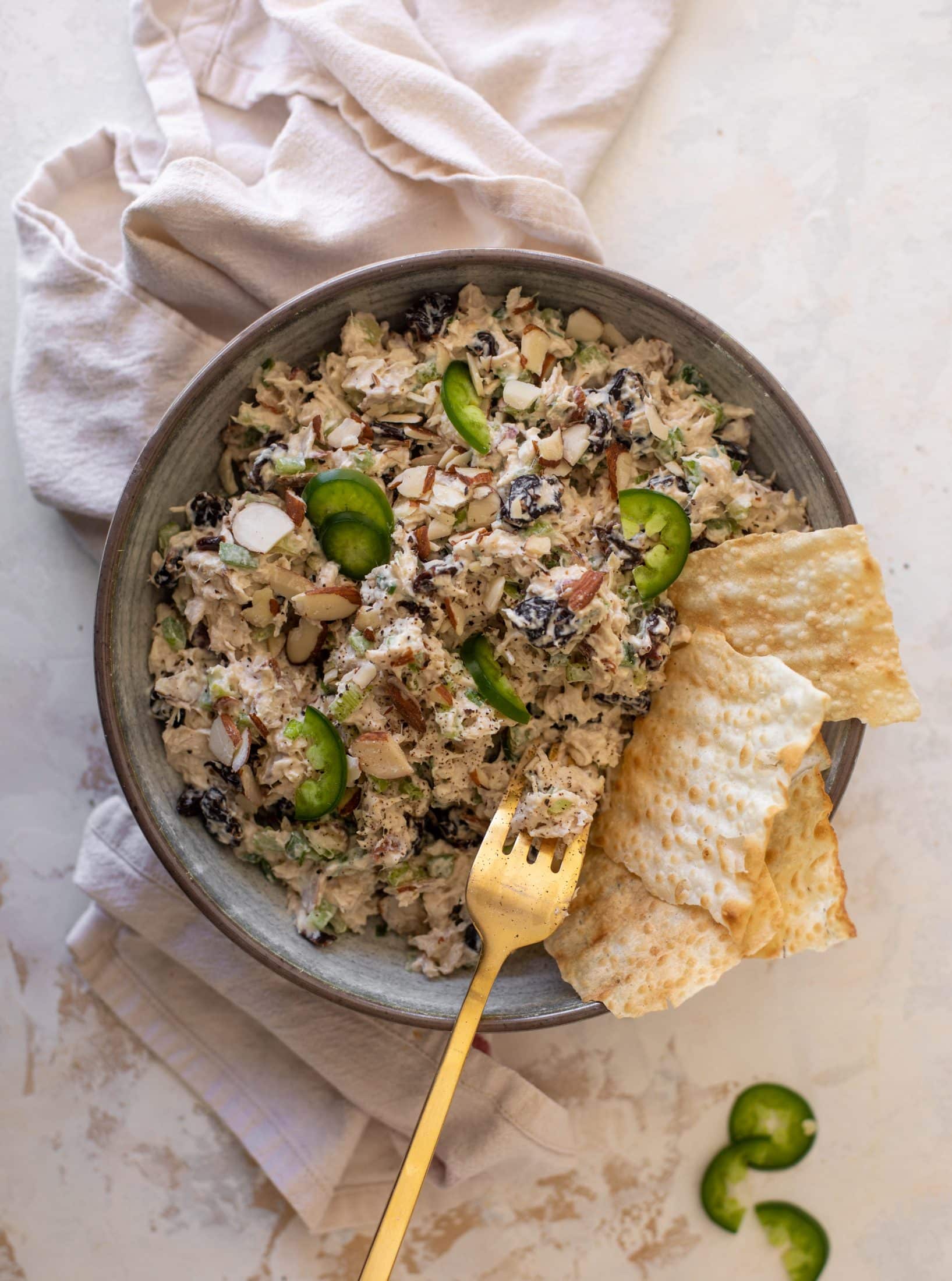 cherry jalapeno chicken salad