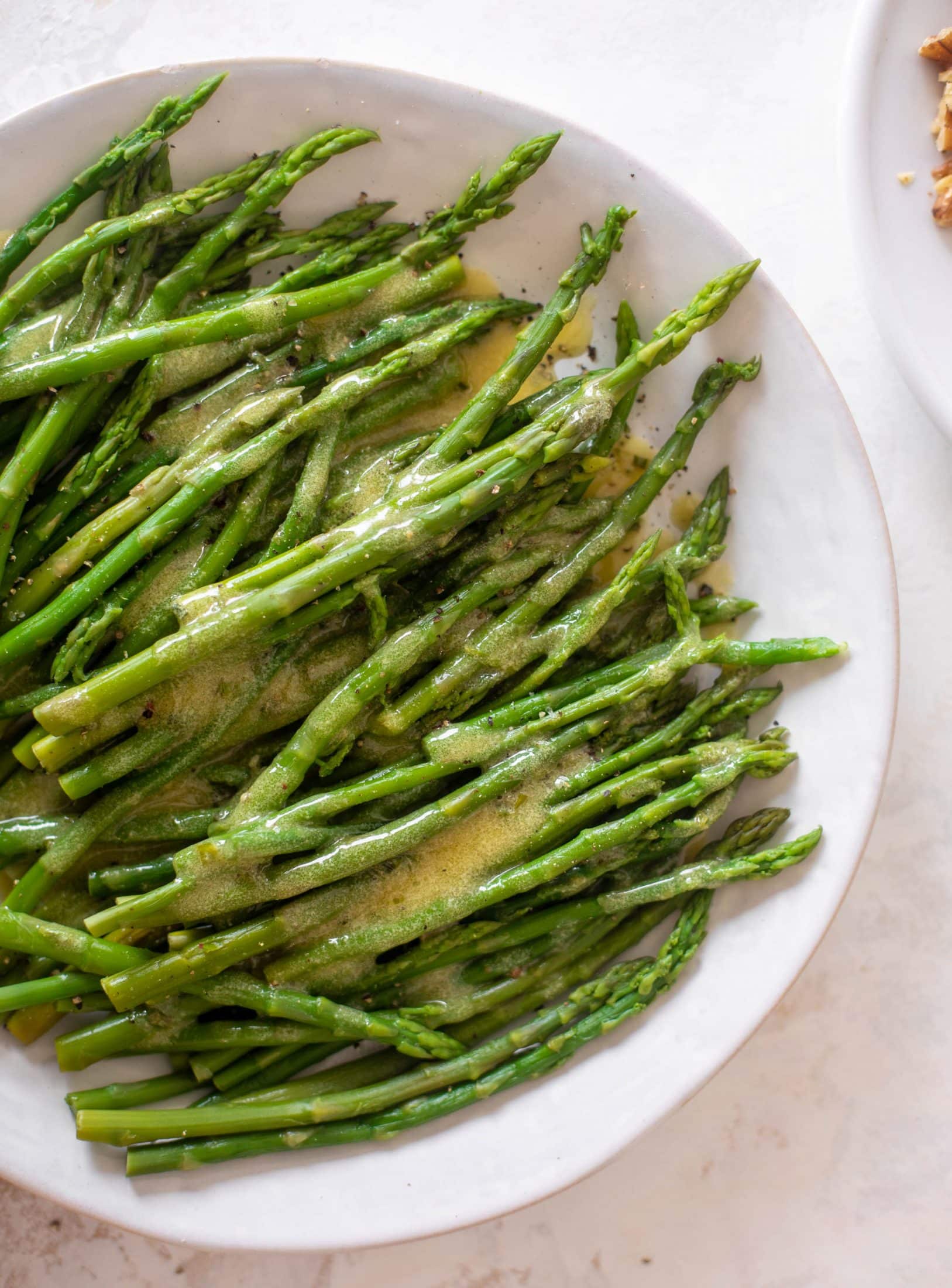 chilled asparagus crunch salad