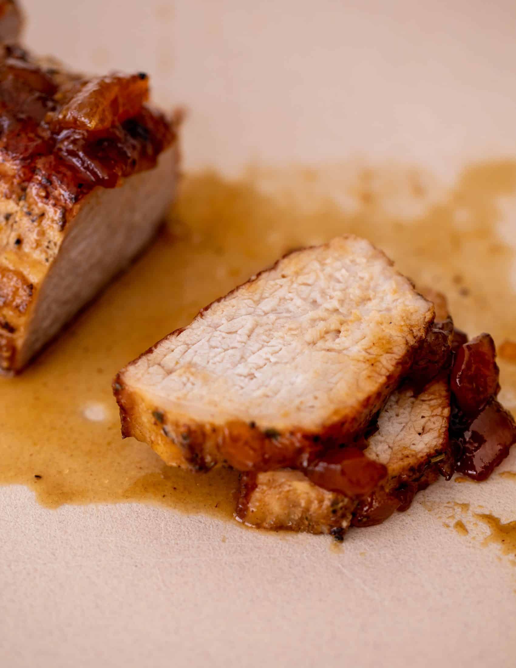 sticky apricot pork tenderloin