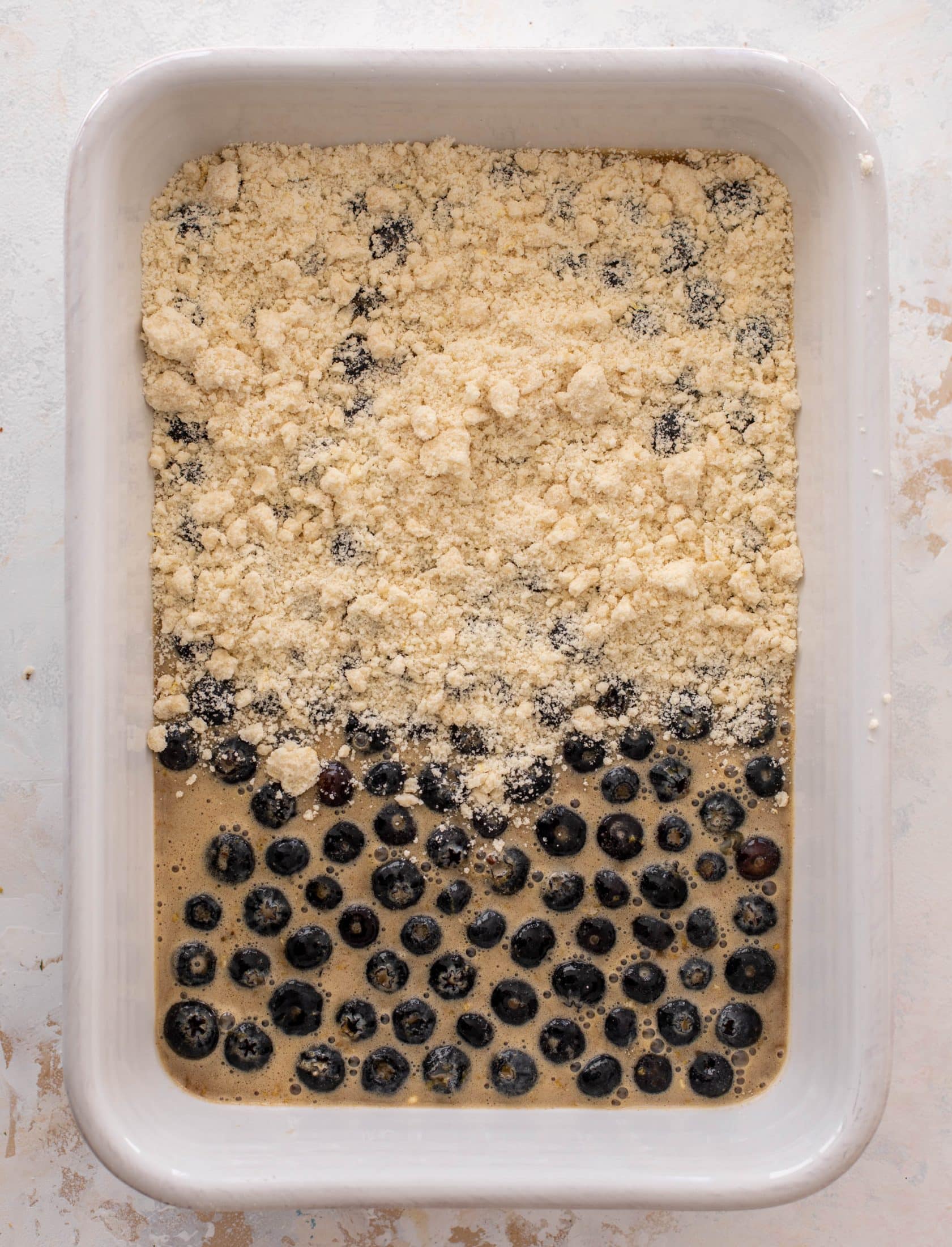lemon blueberry cobbler bars