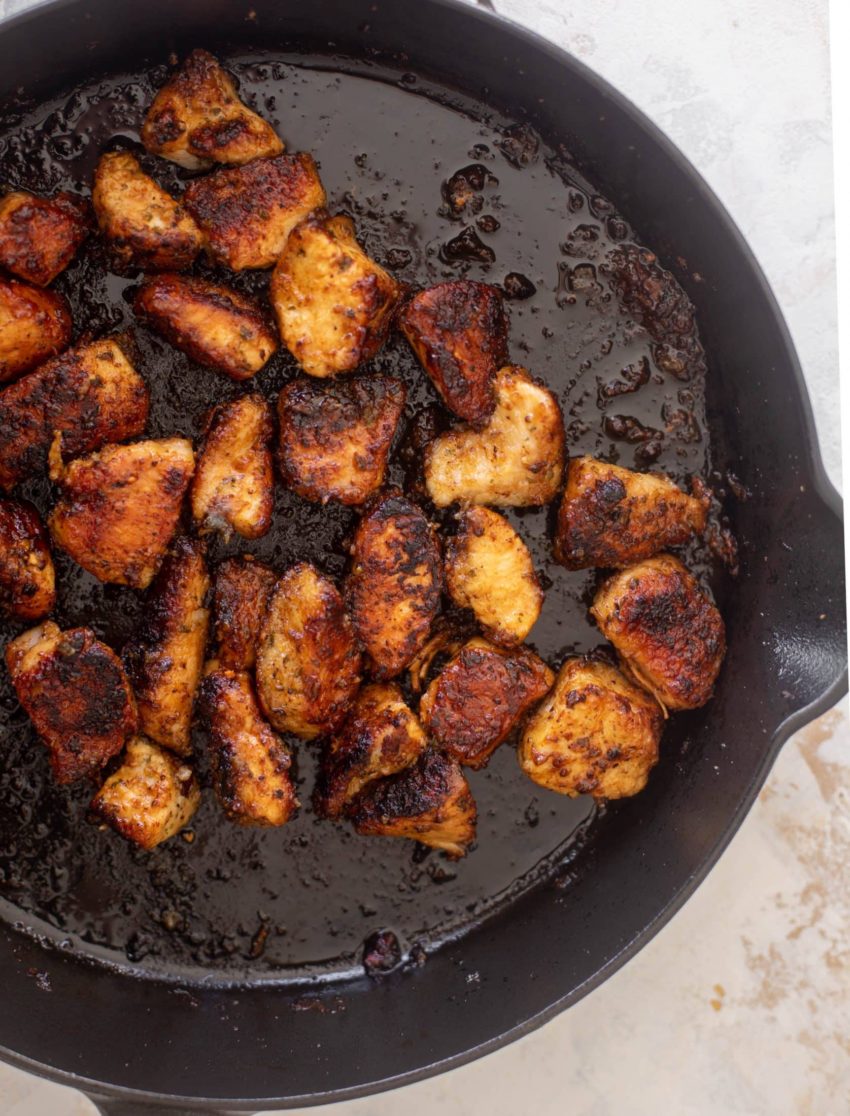 crispy lemon chicken bites and spaghetti