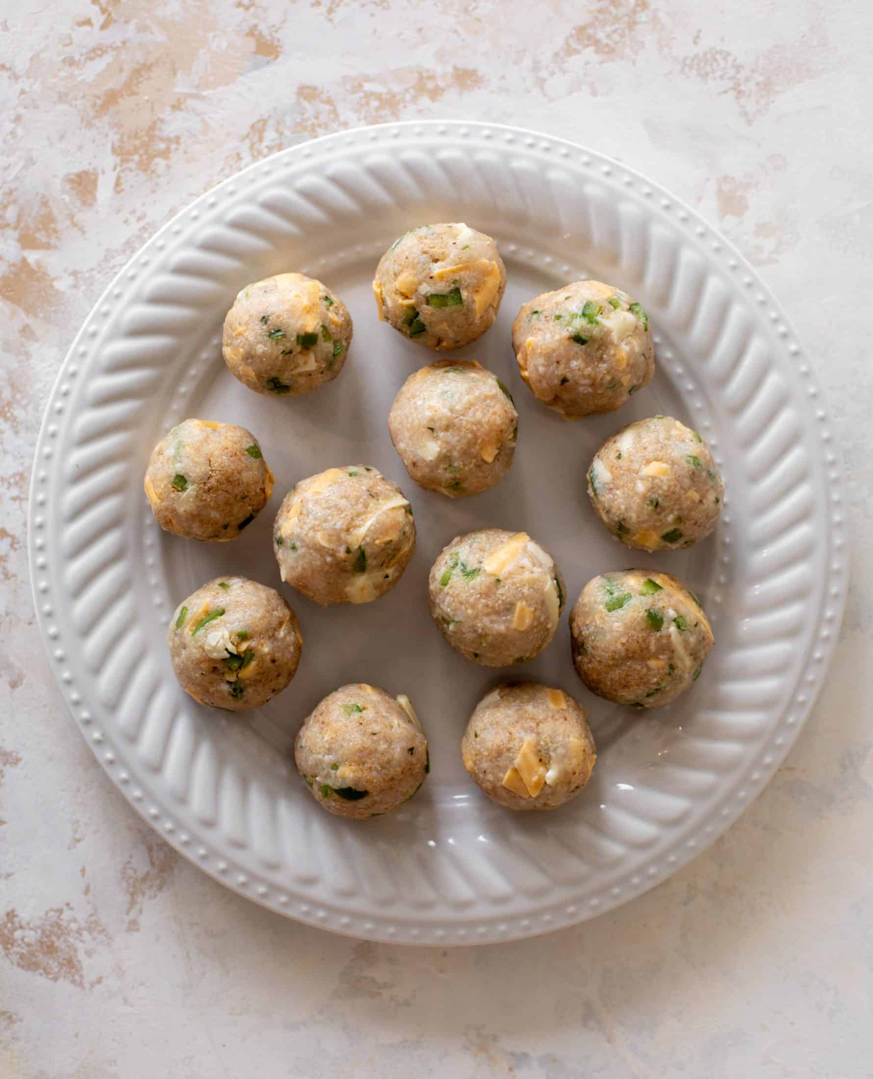 jalapeno cheddar chicken meatballs