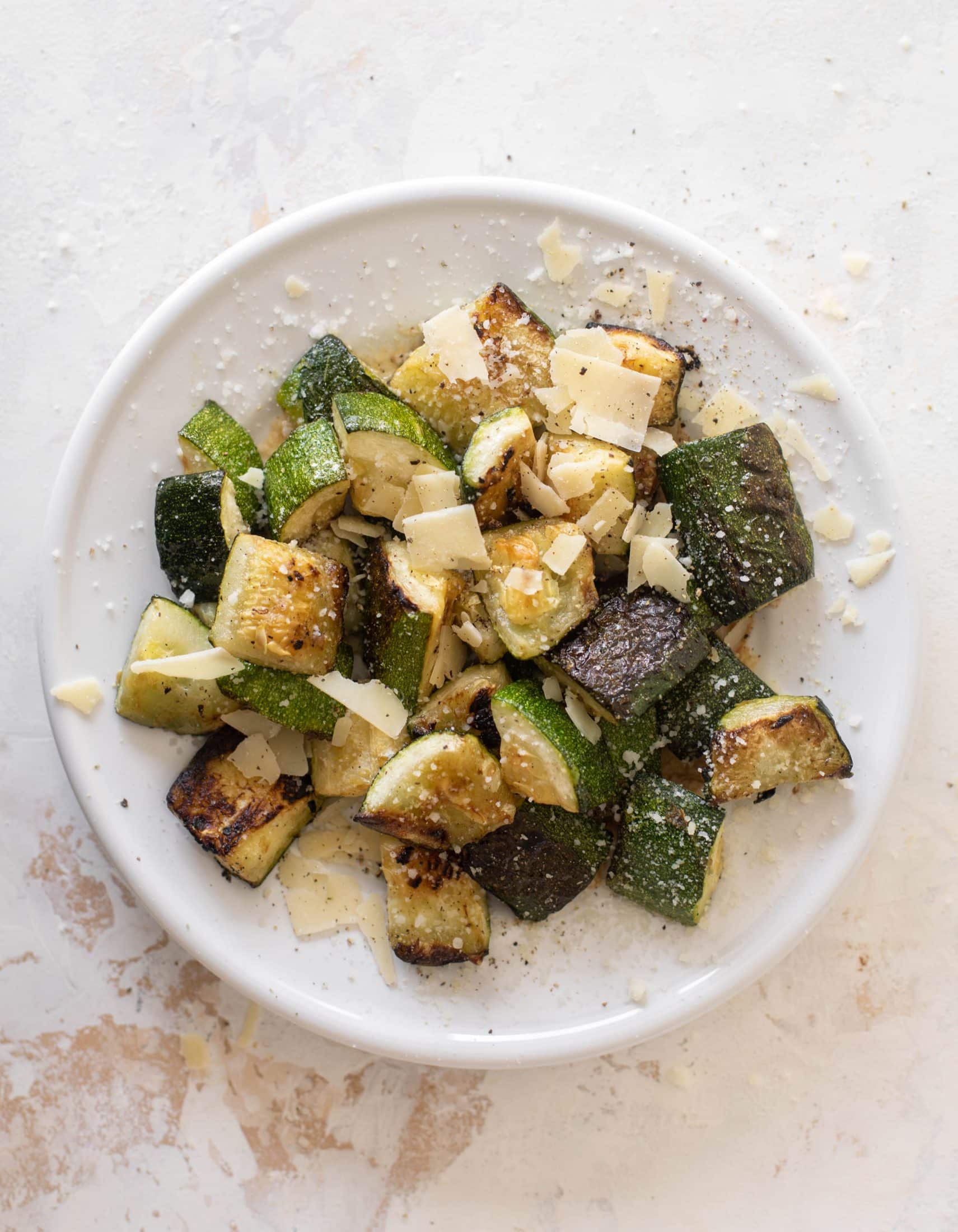 grilled zucchini caesar