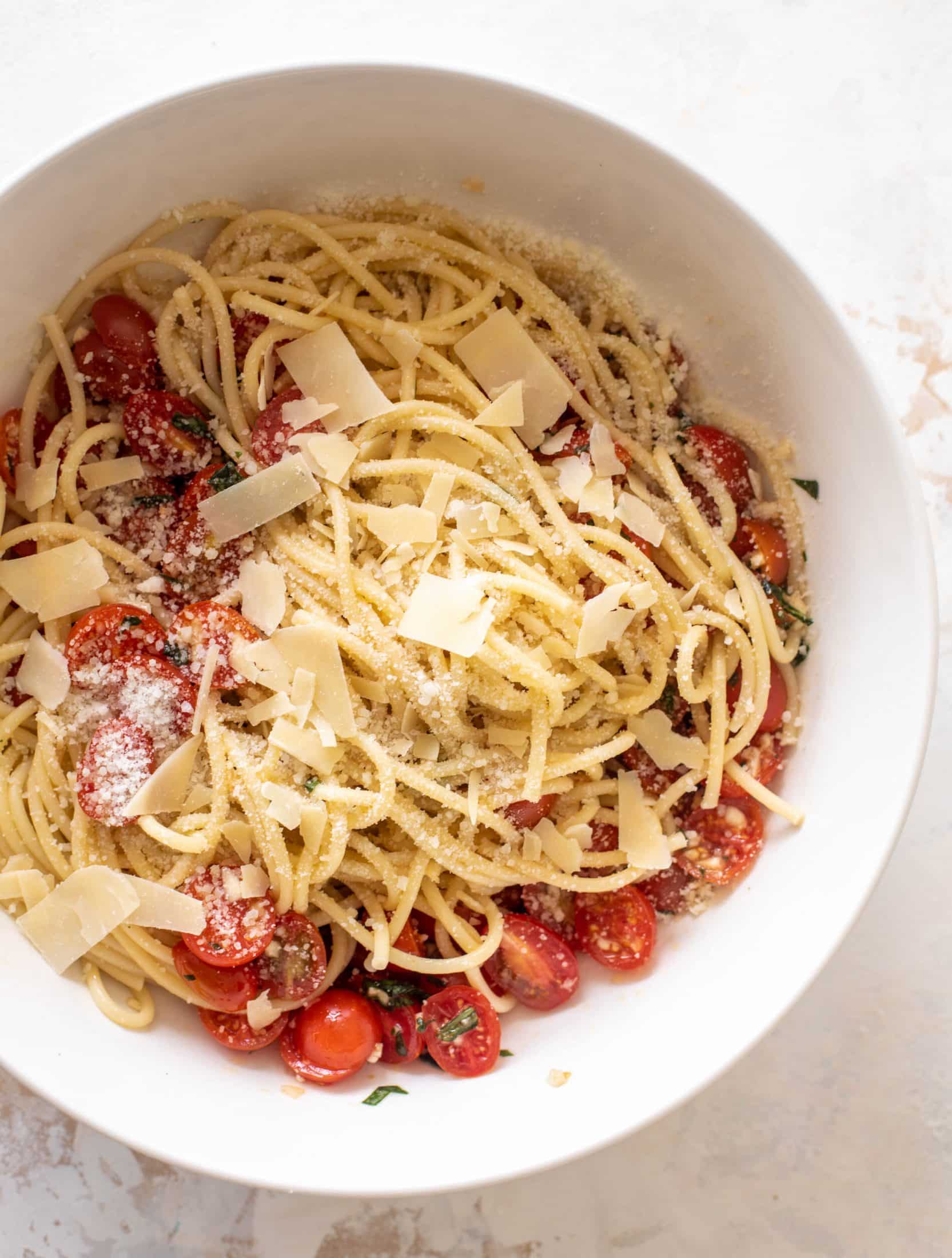 pasta with no cook tomato sauce