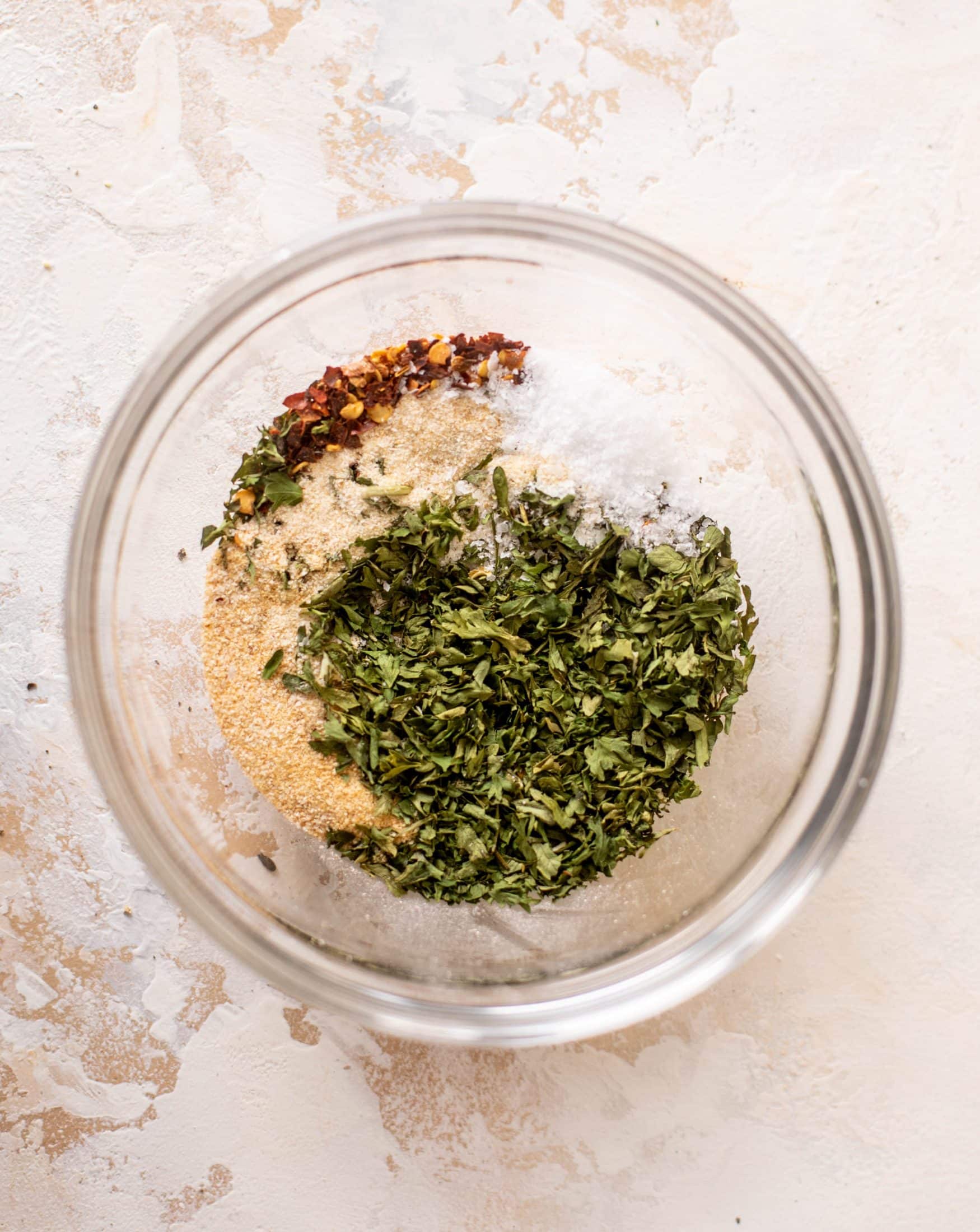 salmon aglio olio with lemon parm orzo