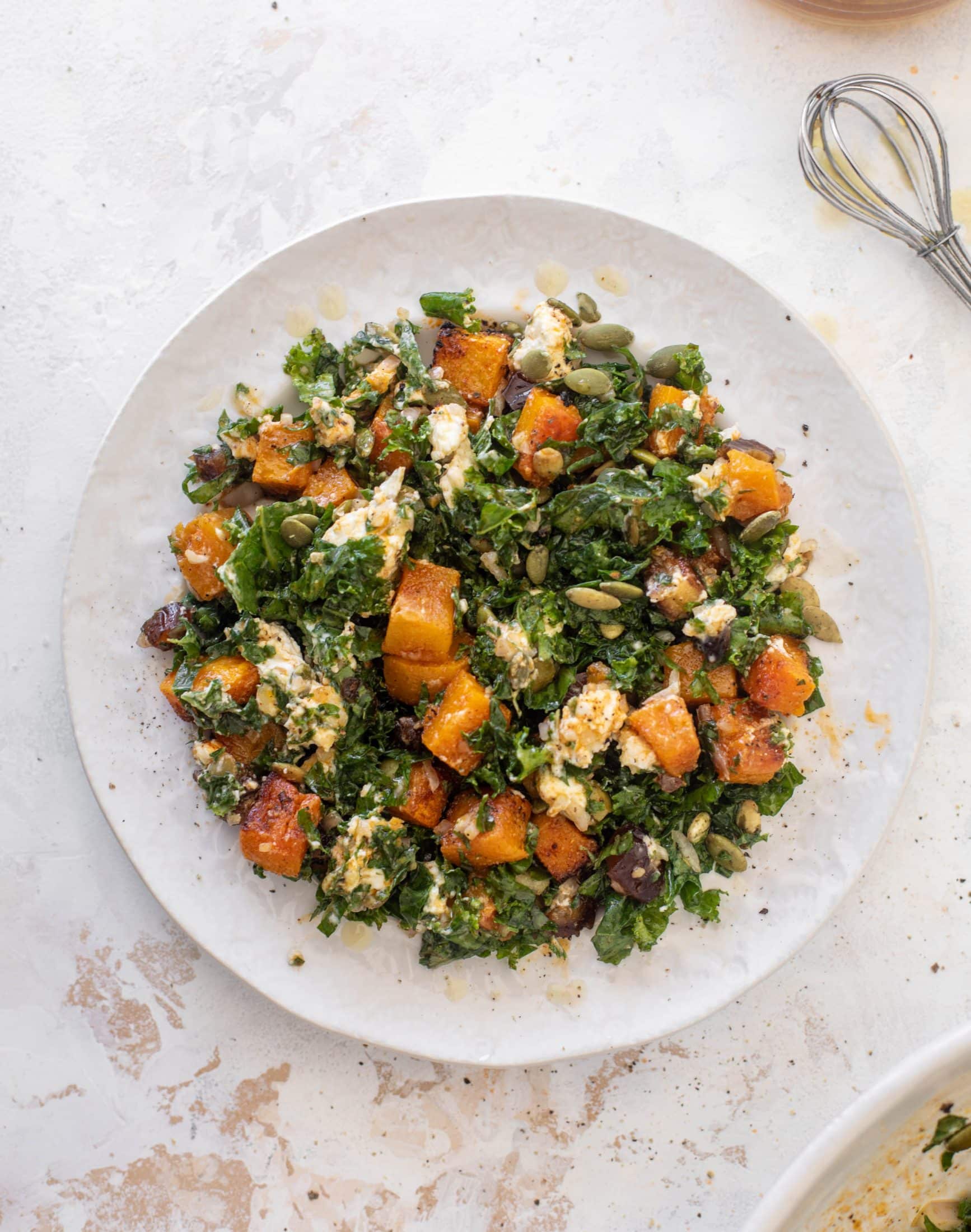 butternut squash chopped salad
