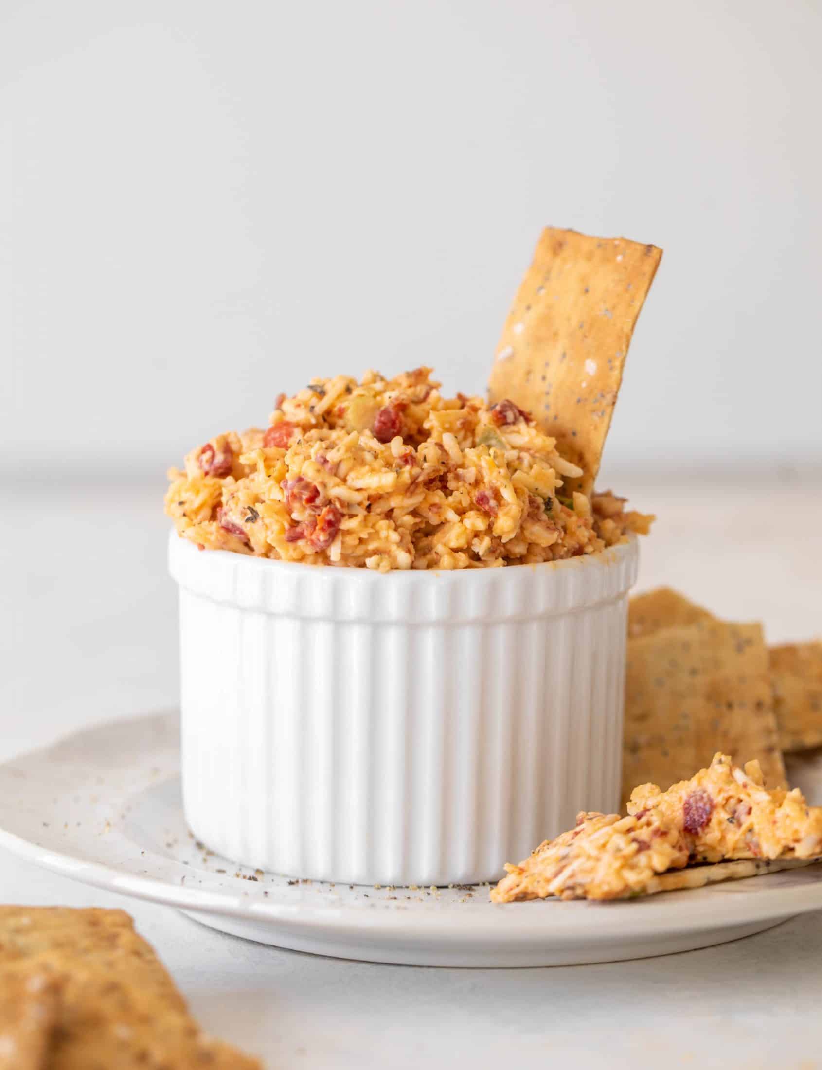 chilled pepperoni pizza dip