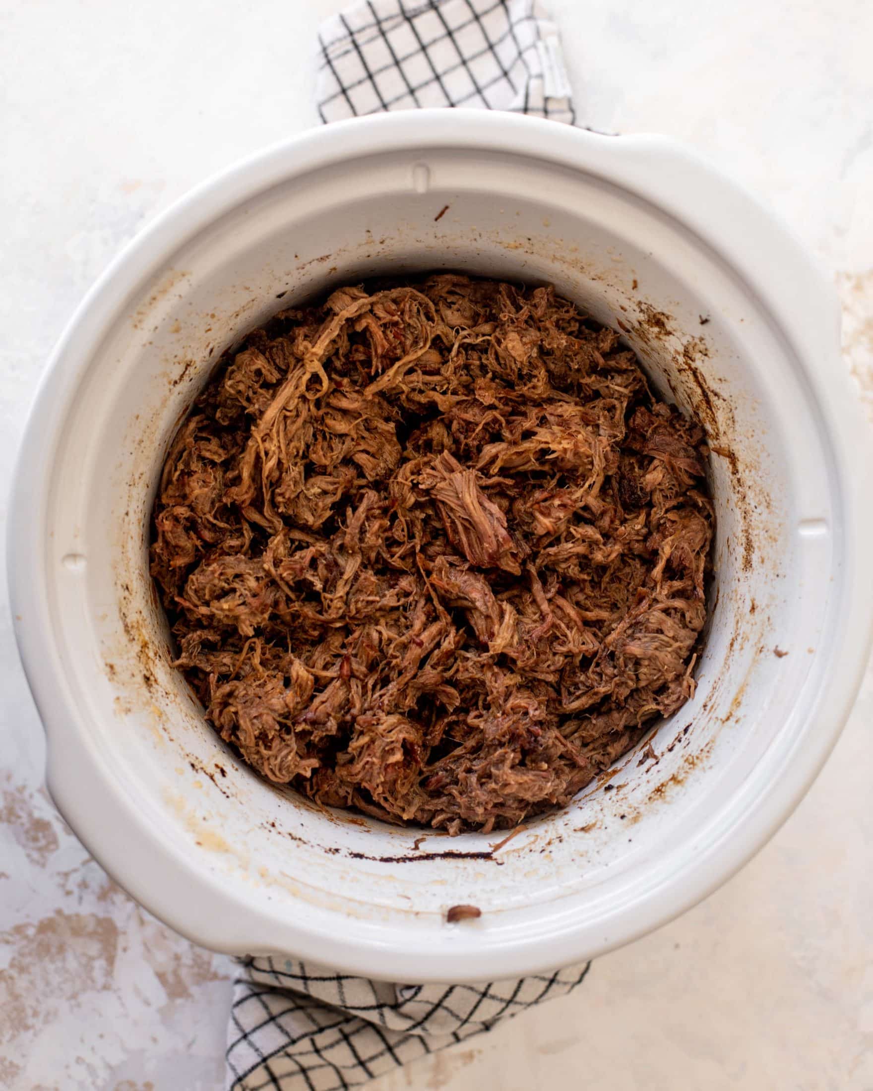 slow cooker shredded beef sandwiches