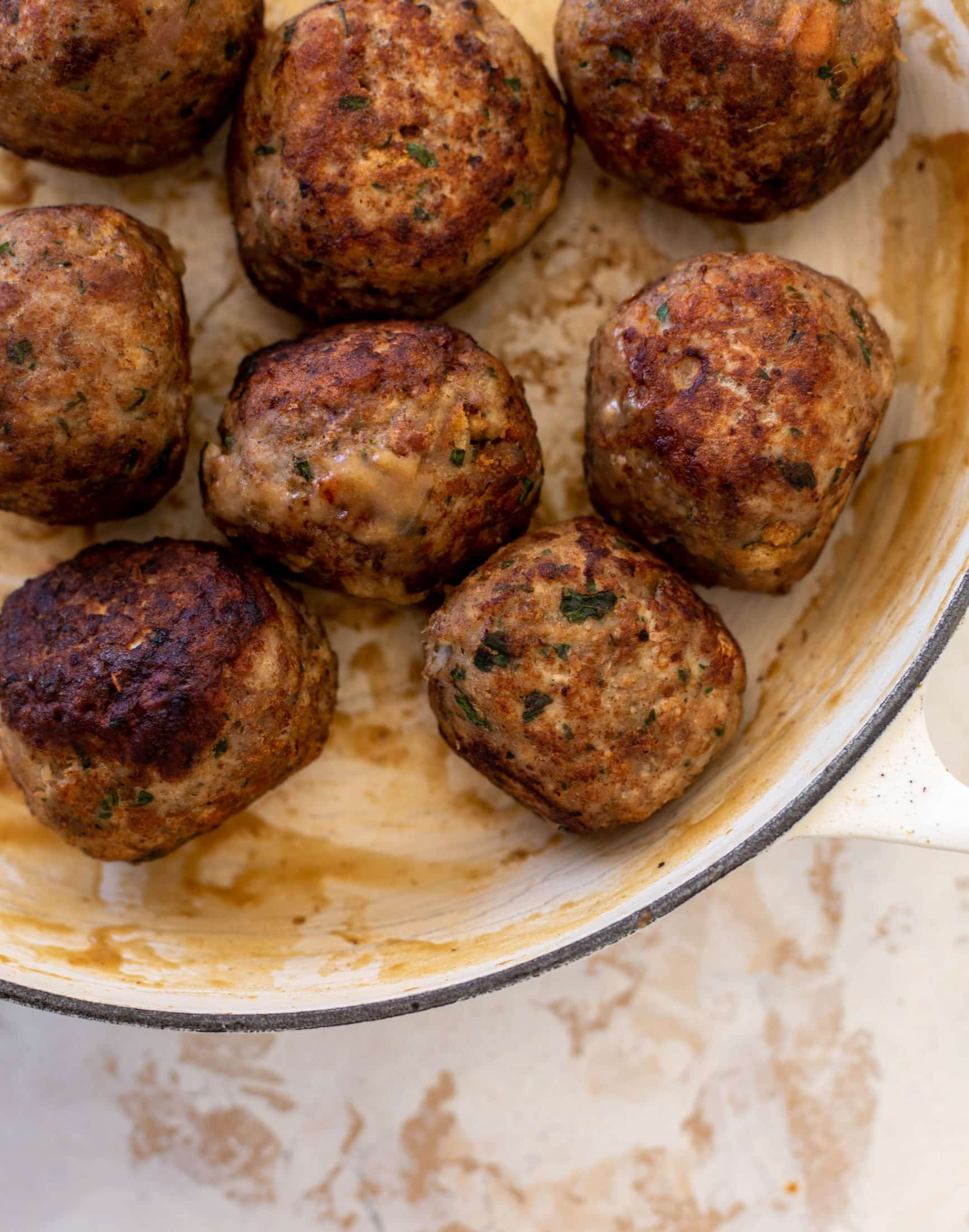 thanksgiving turkey and stuffing meatballs