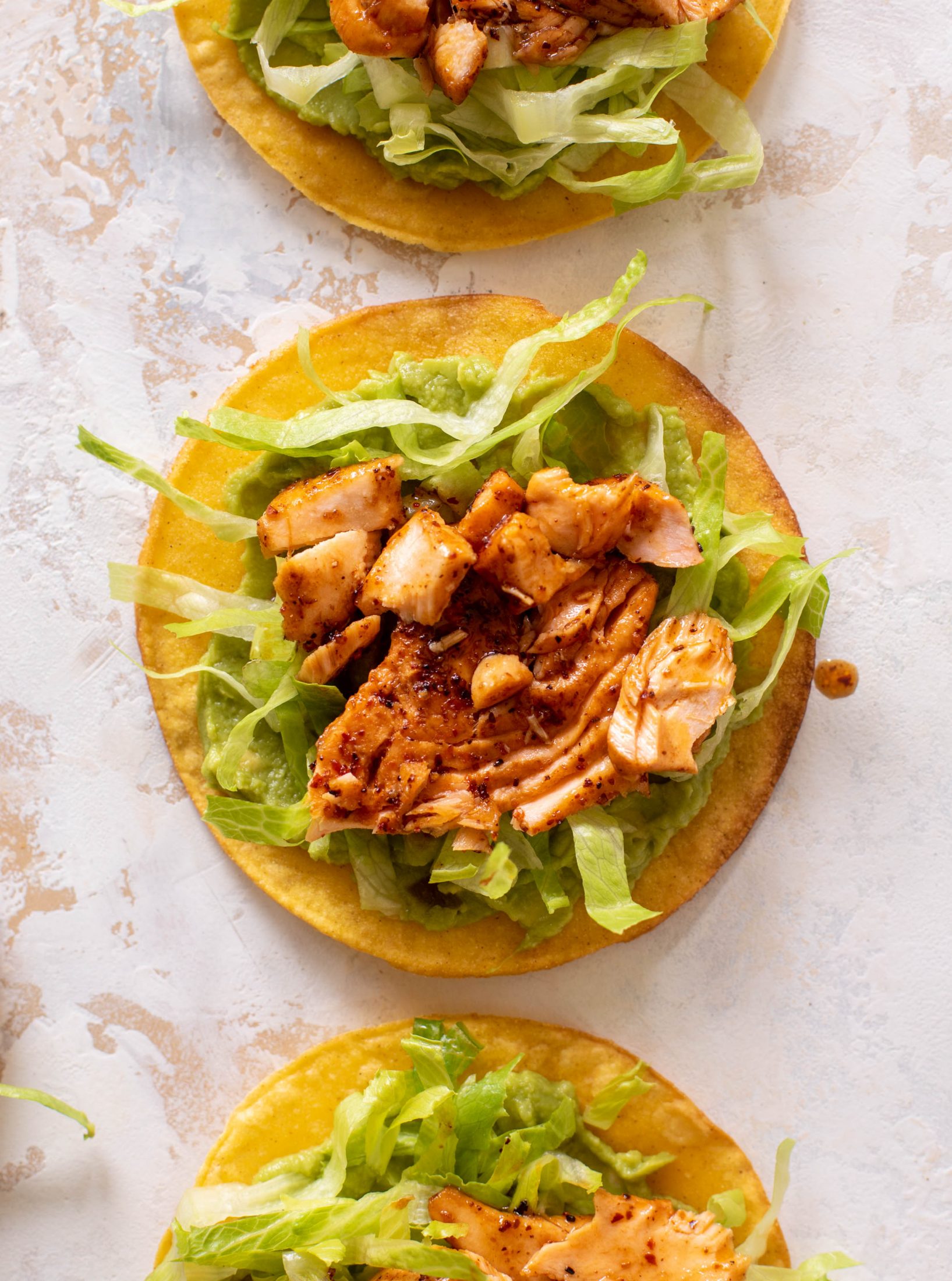 chili lime salmon tostadas