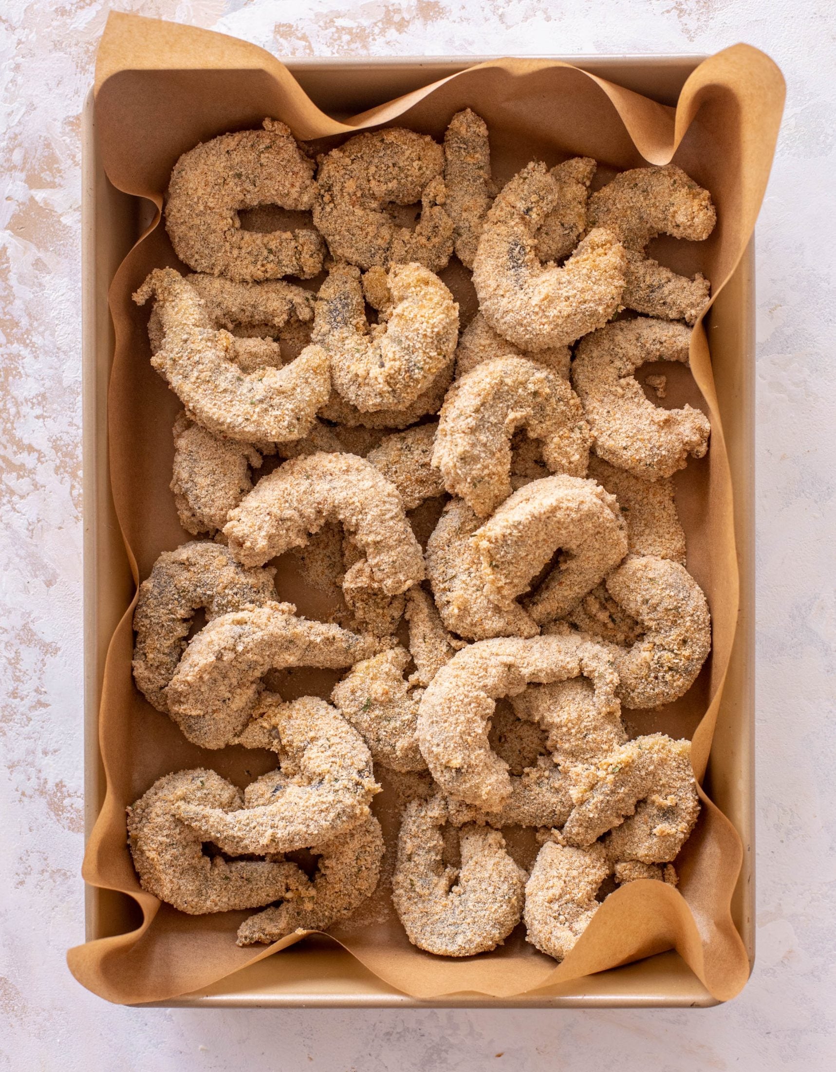 crispy shrimp sandwiches with lime slaw