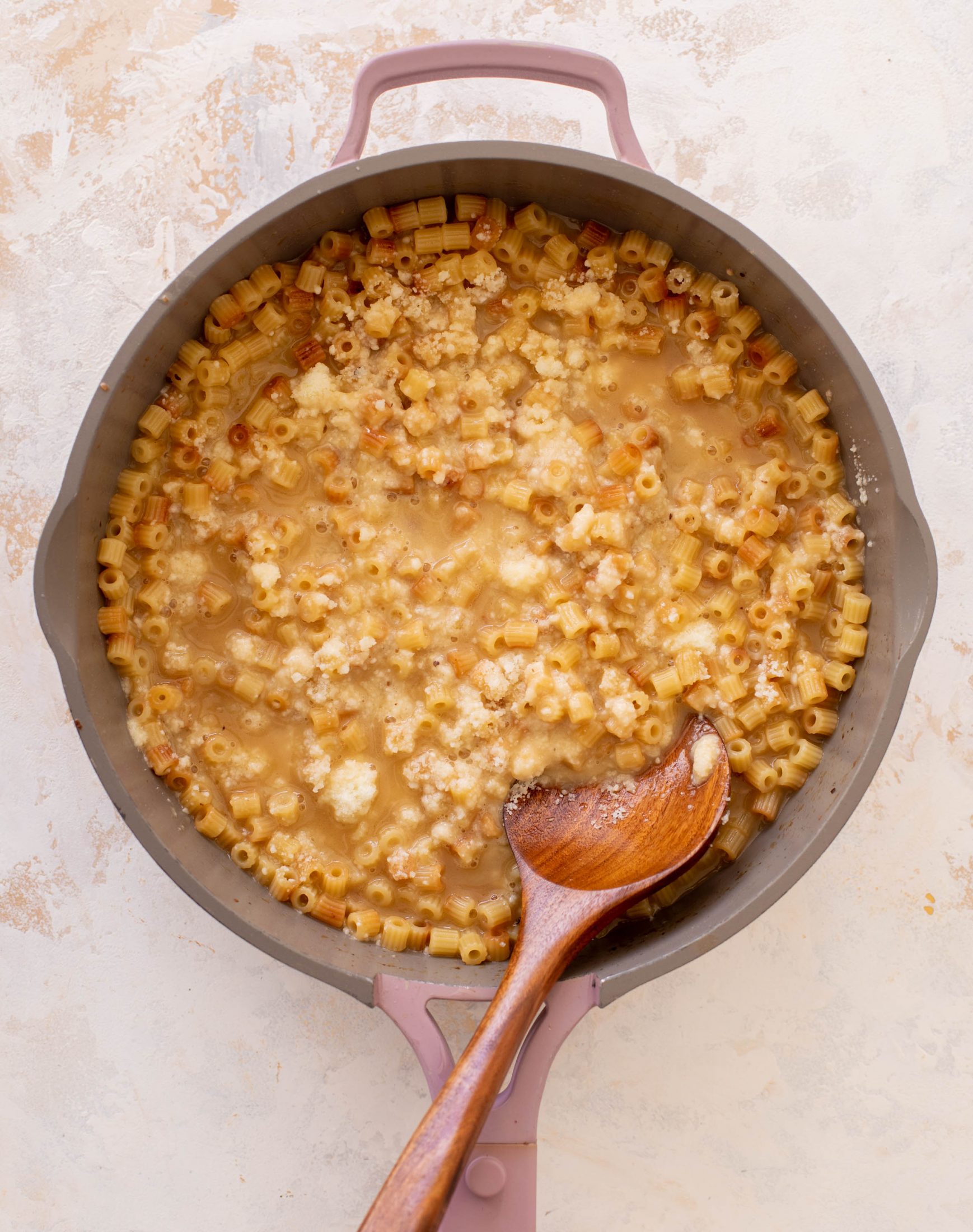 15 minute garlic parmesan pasta
