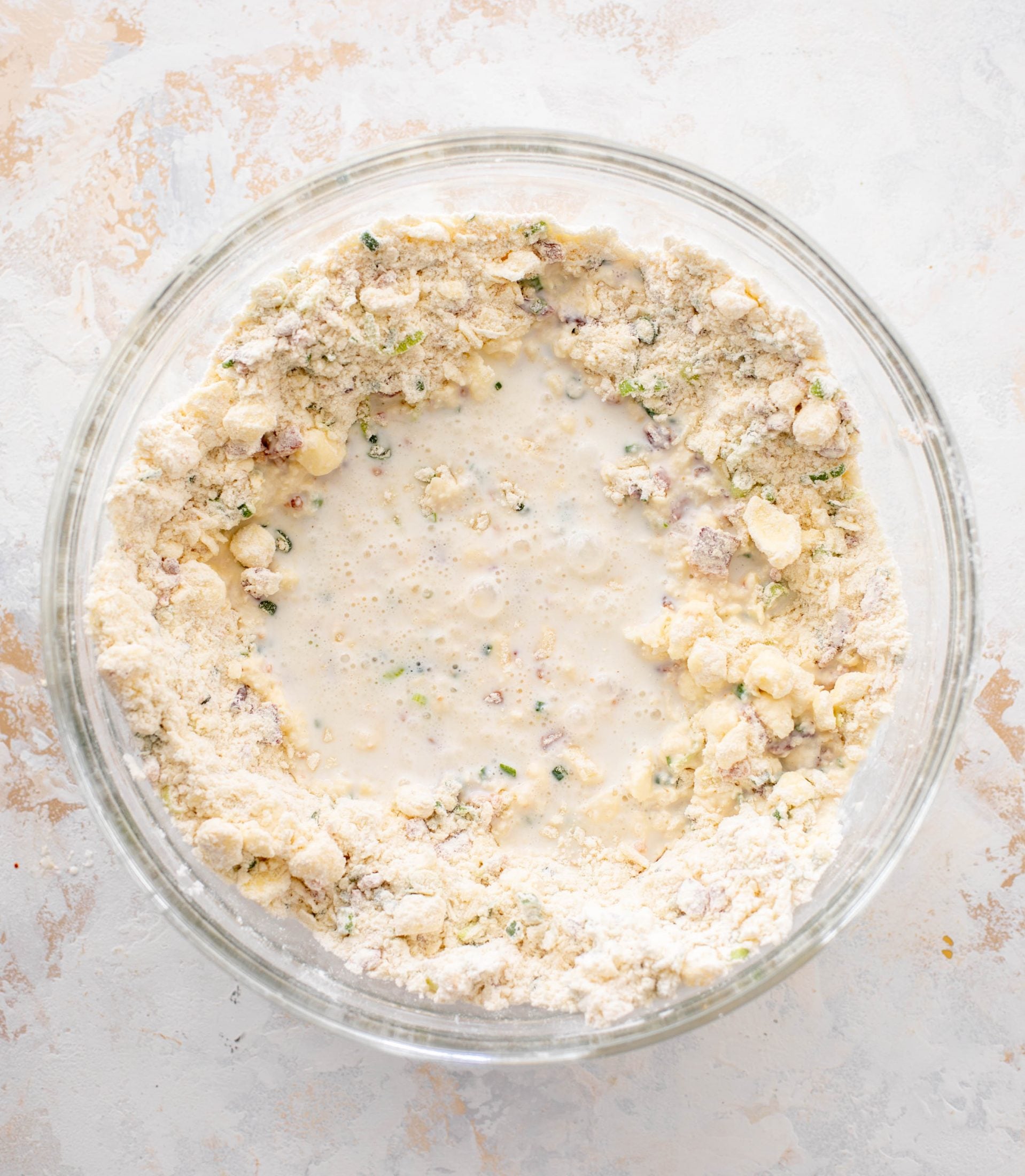 cheddar scallion bacon scones