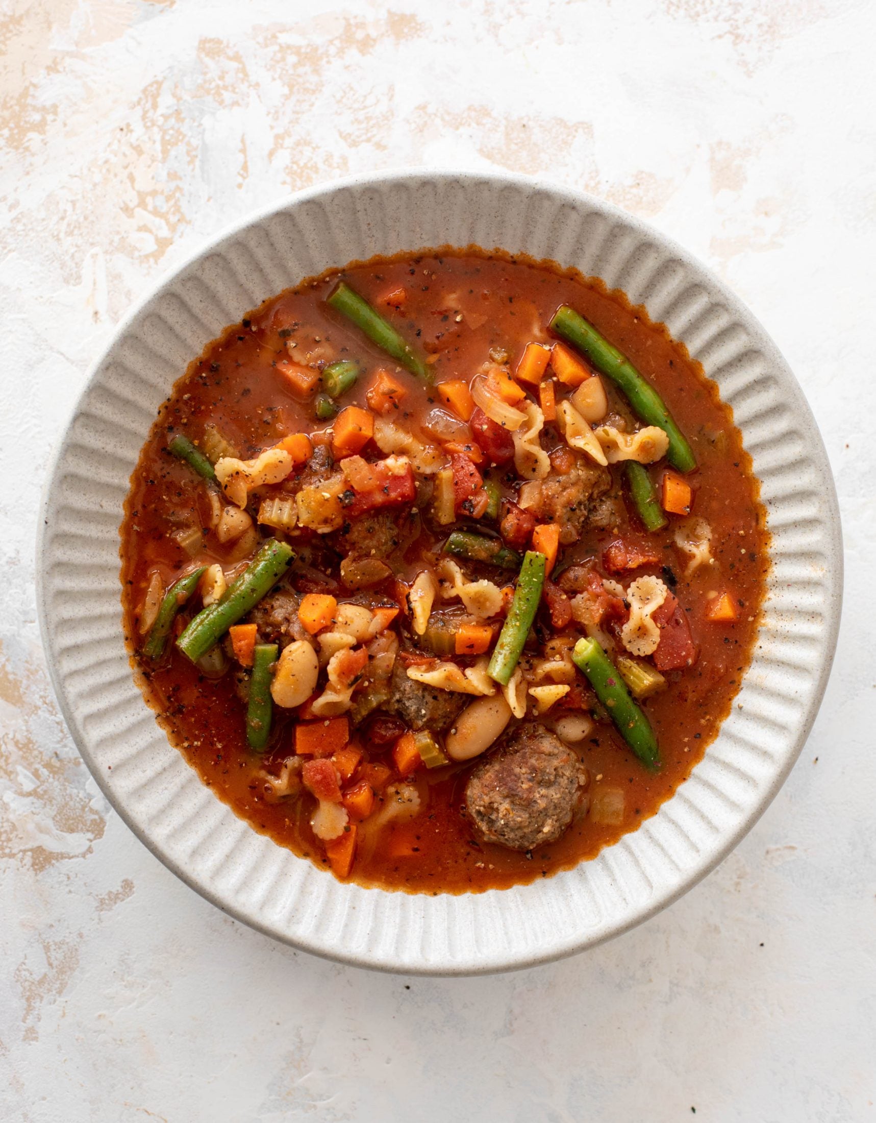 meatball minestrone