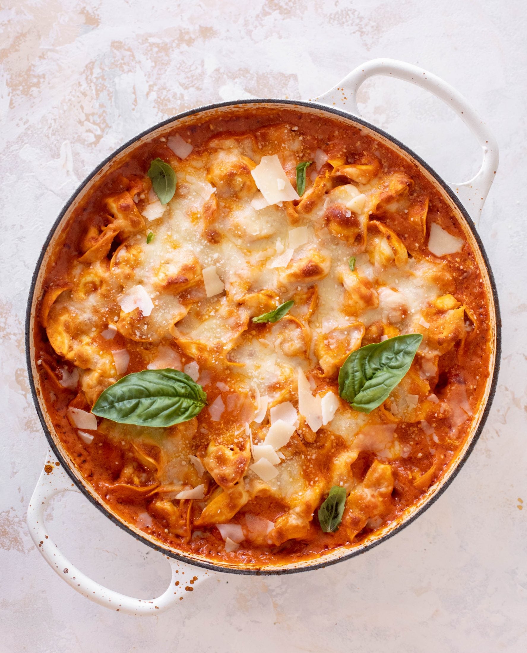 vodka sauce baked tortellini