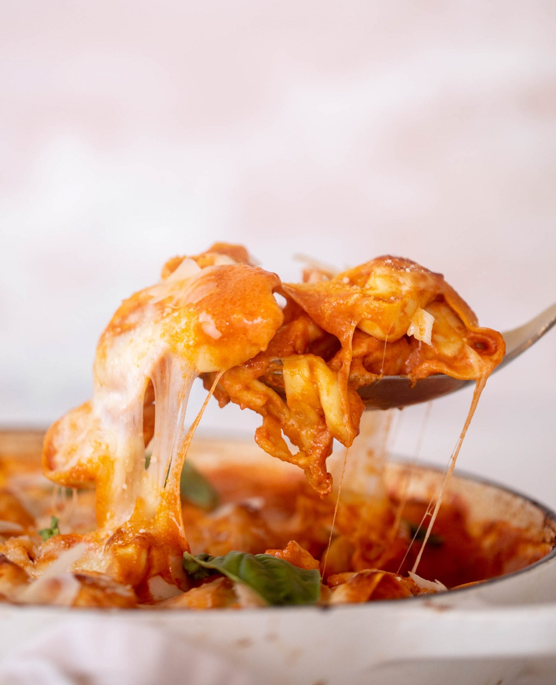 vodka sauce baked tortellini