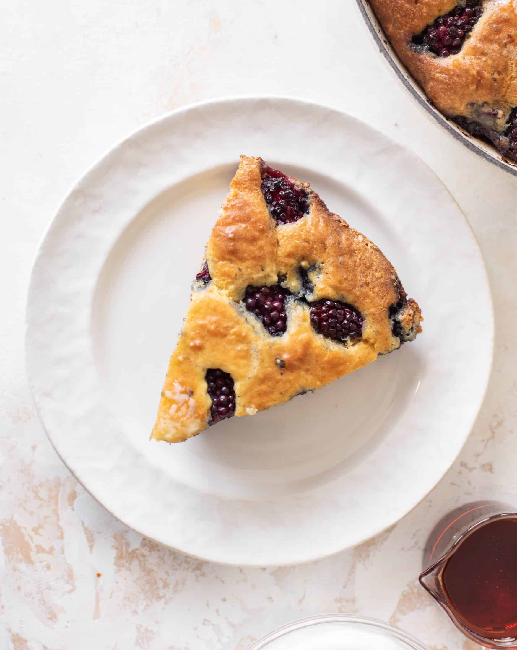 blackberry skillet pancake