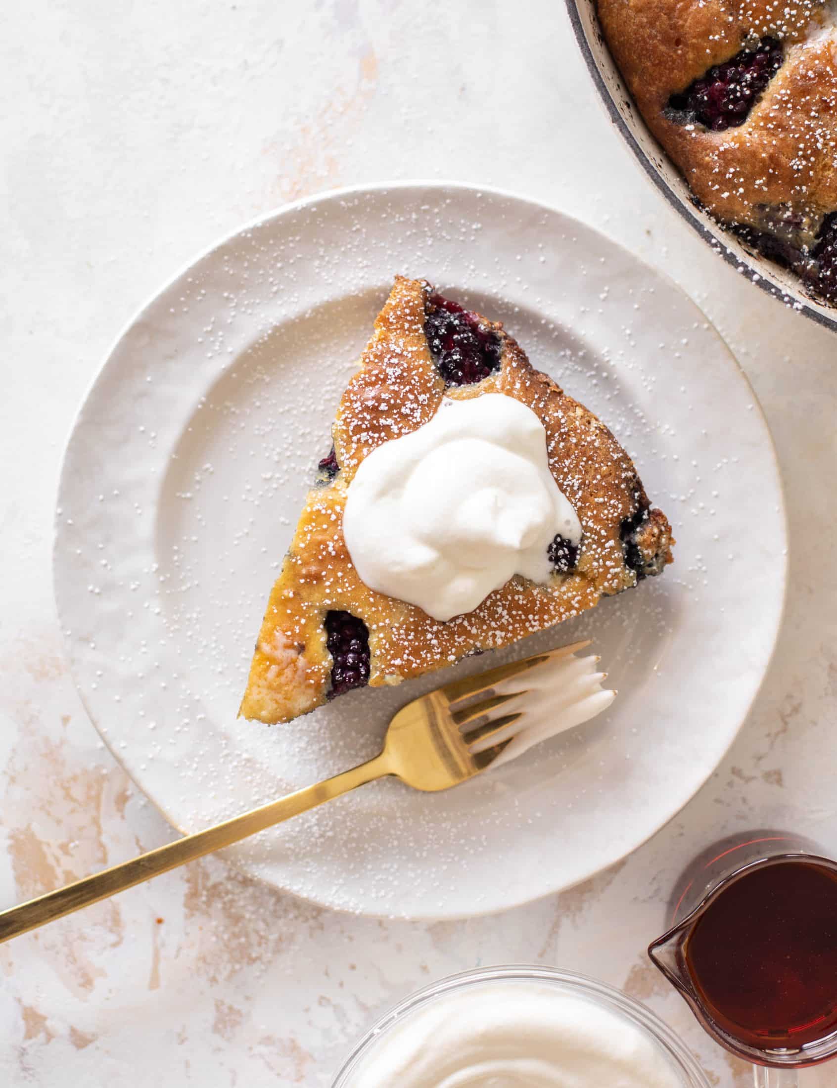 blackberry skillet pancake