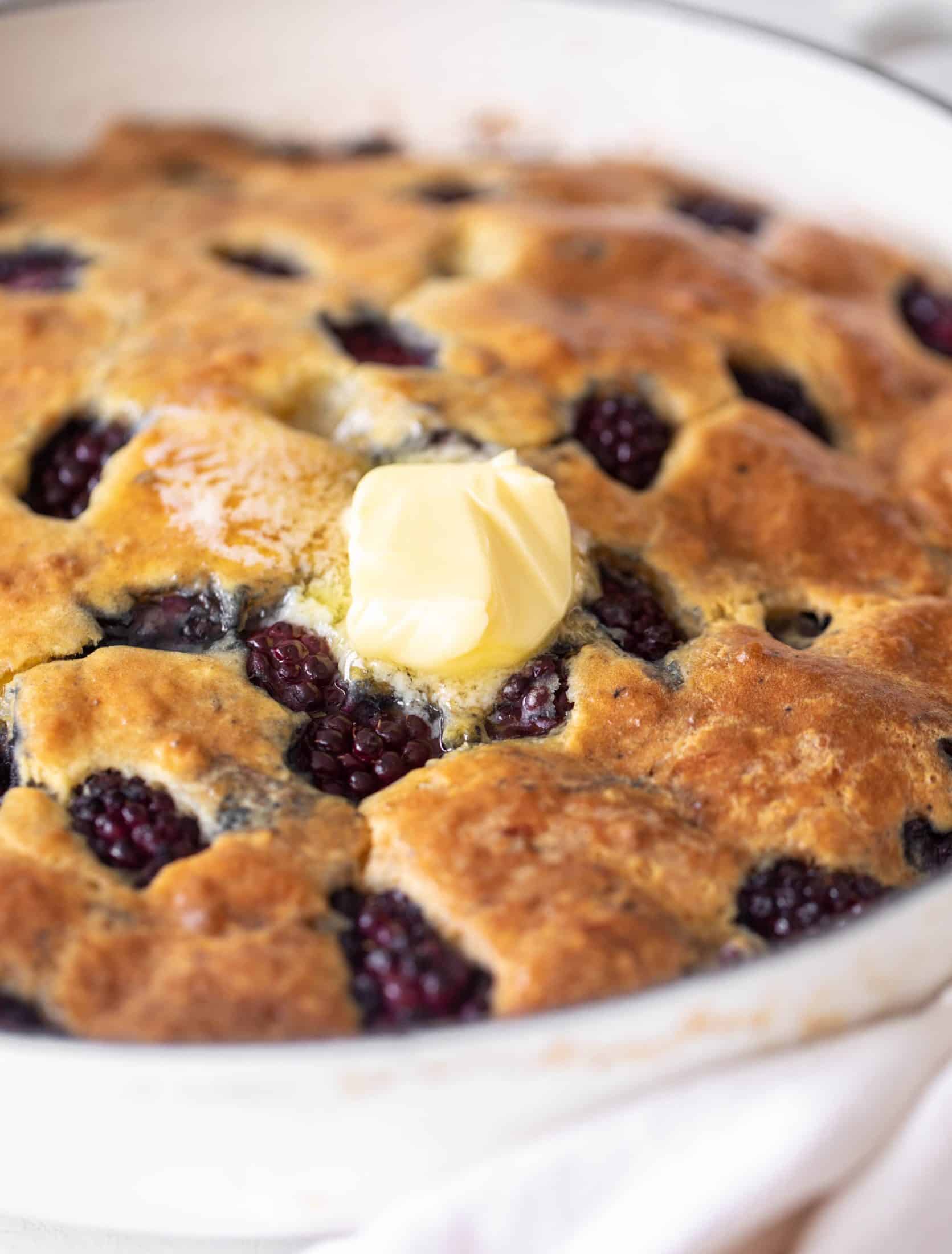 blackberry skillet pancake