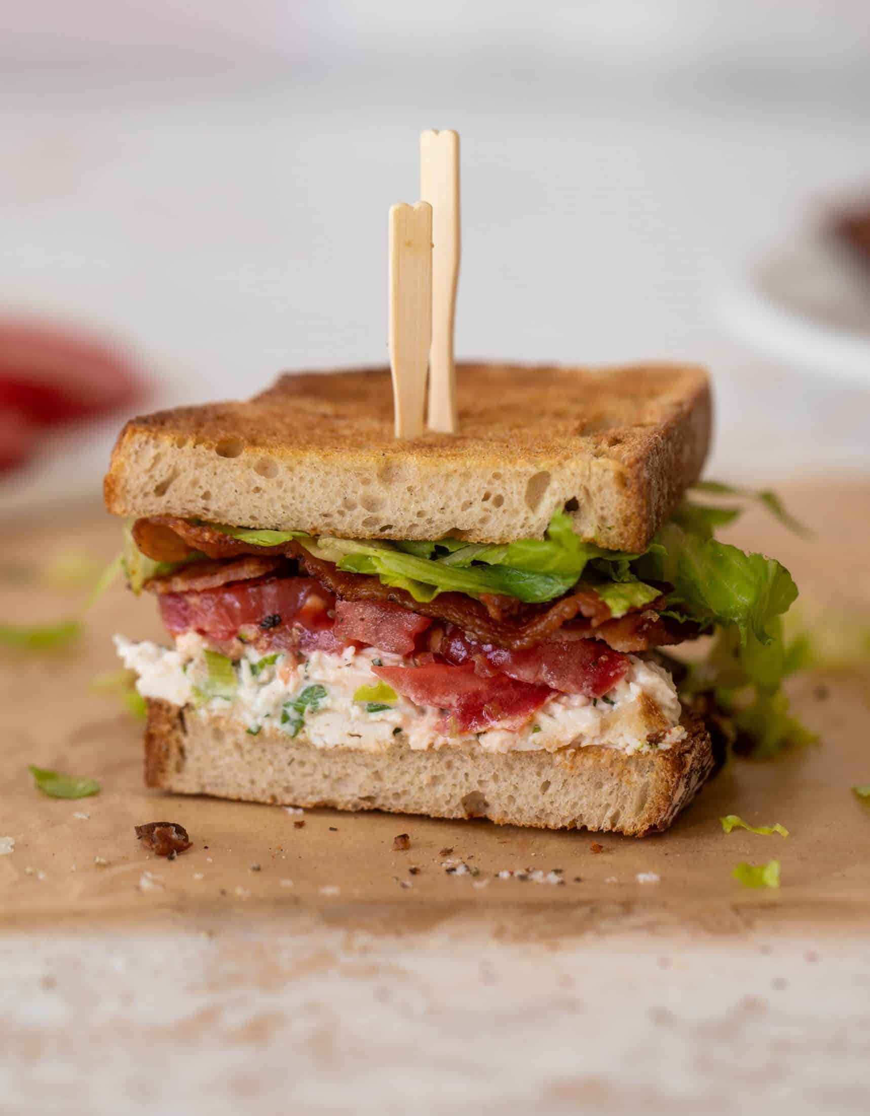 chicken salad BLT