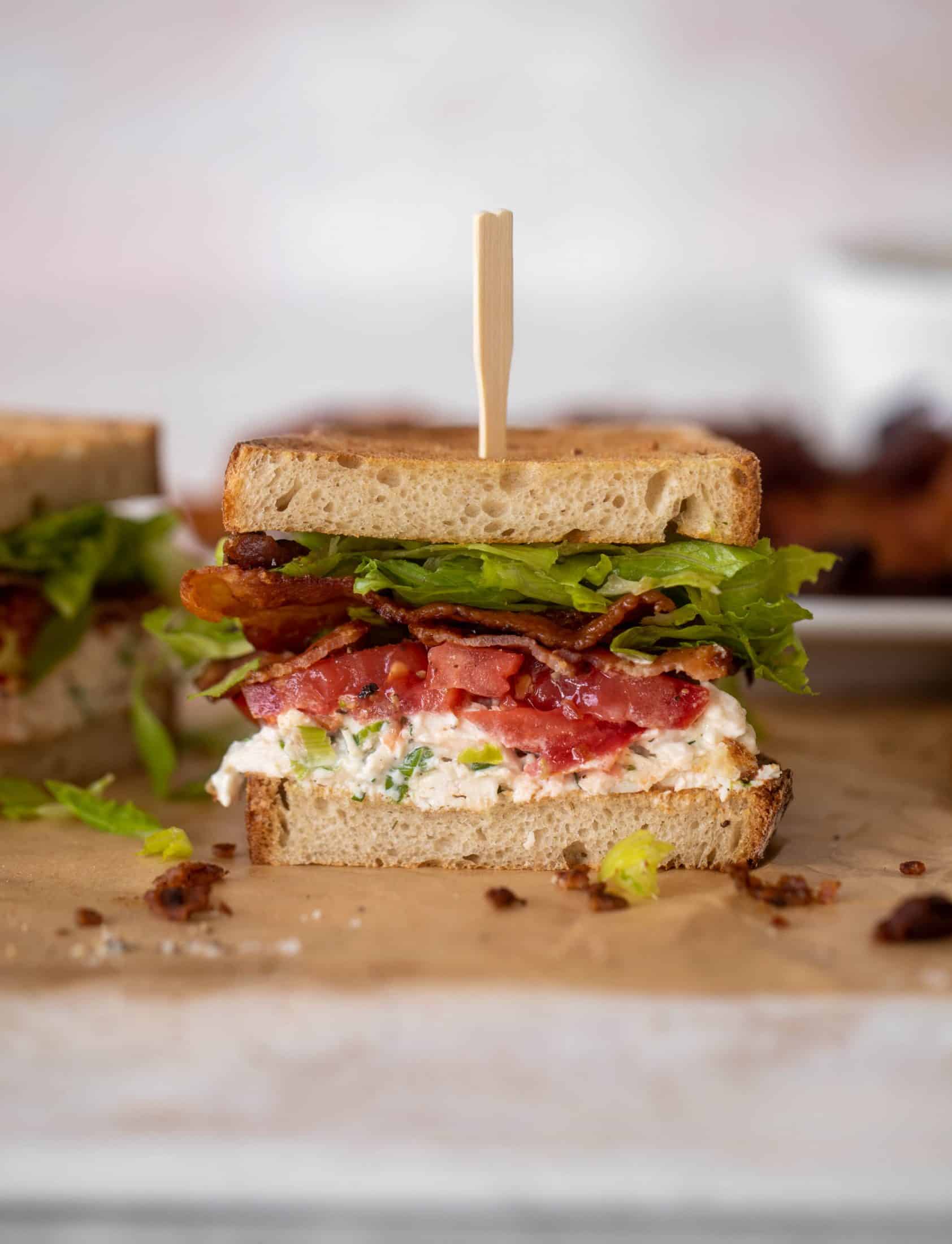 chicken salad BLT